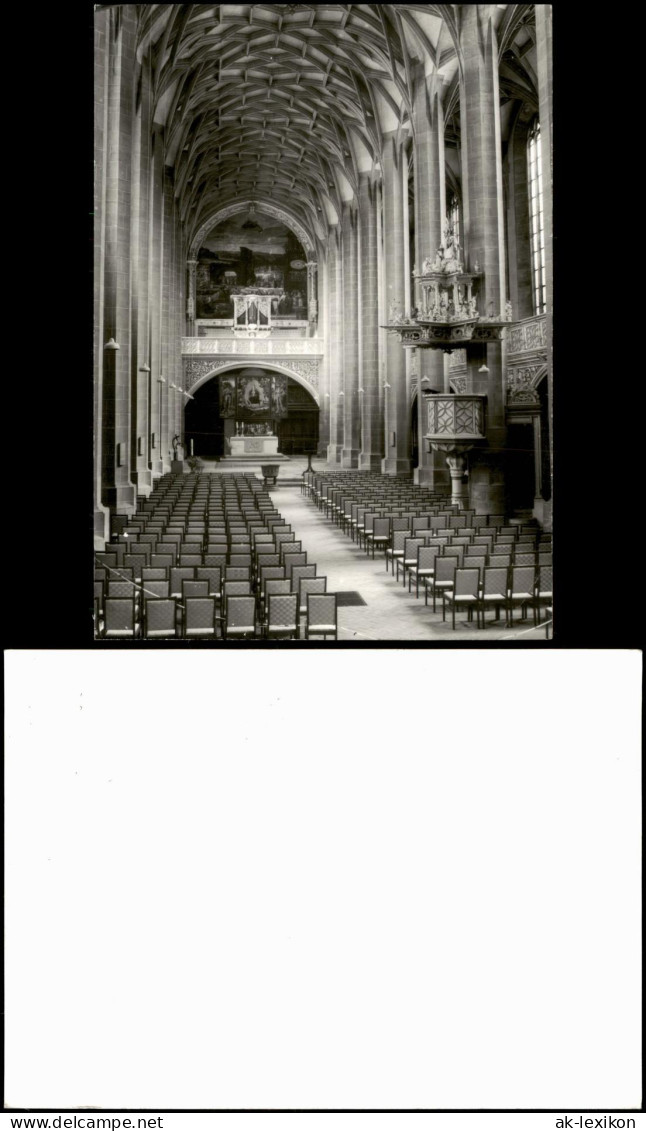 Ansichtskarte  Kirche, Innen - Altar Konzel Religion Fotokarte 1977 - Otros & Sin Clasificación