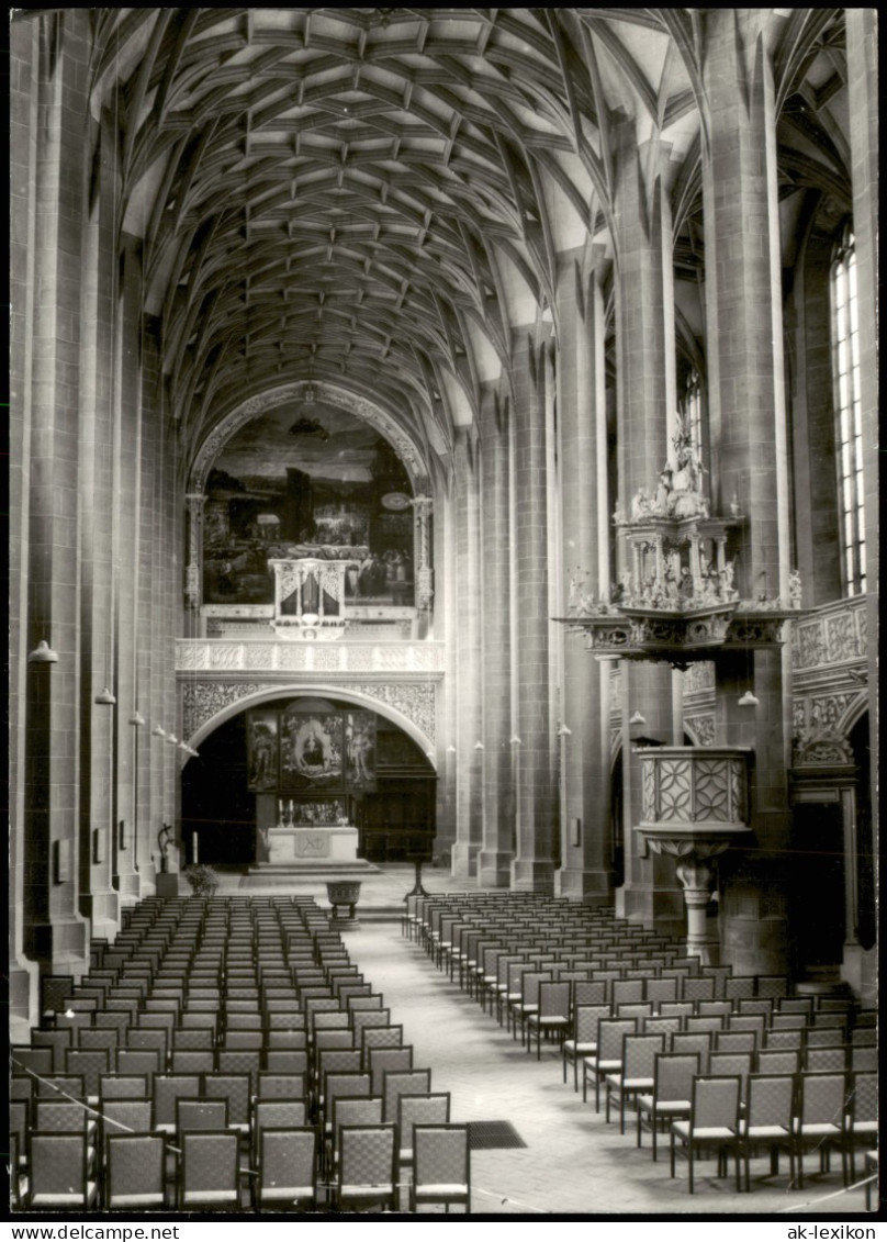 Ansichtskarte  Kirche, Innen - Altar Konzel Religion Fotokarte 1977 - Otros & Sin Clasificación