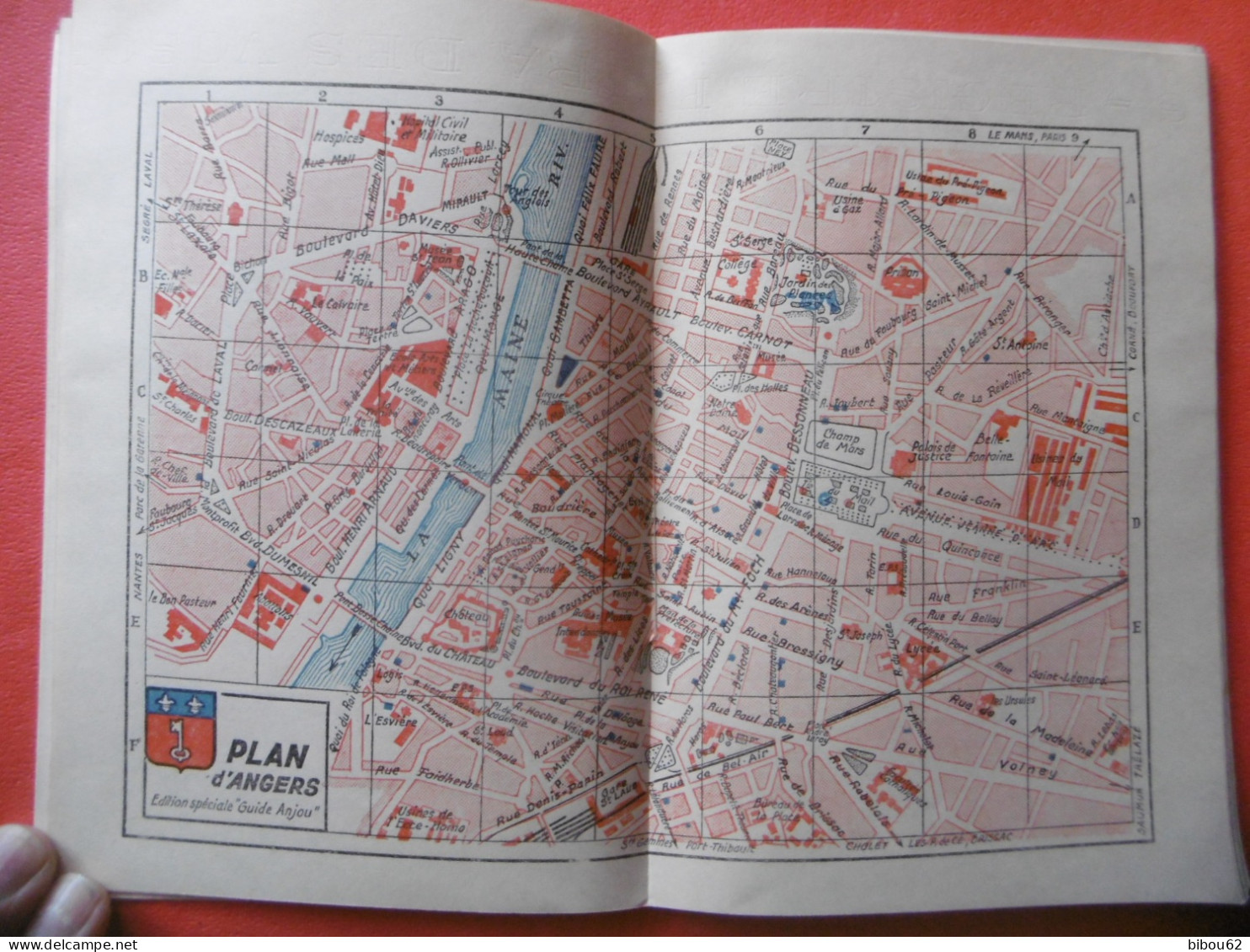 Fascicule - Guide D'ANJOU ( 49 ) ANGERS - SAUMUR - Les PONTS De CE - CHOLET - BAUGE - 1934 - Tourisme