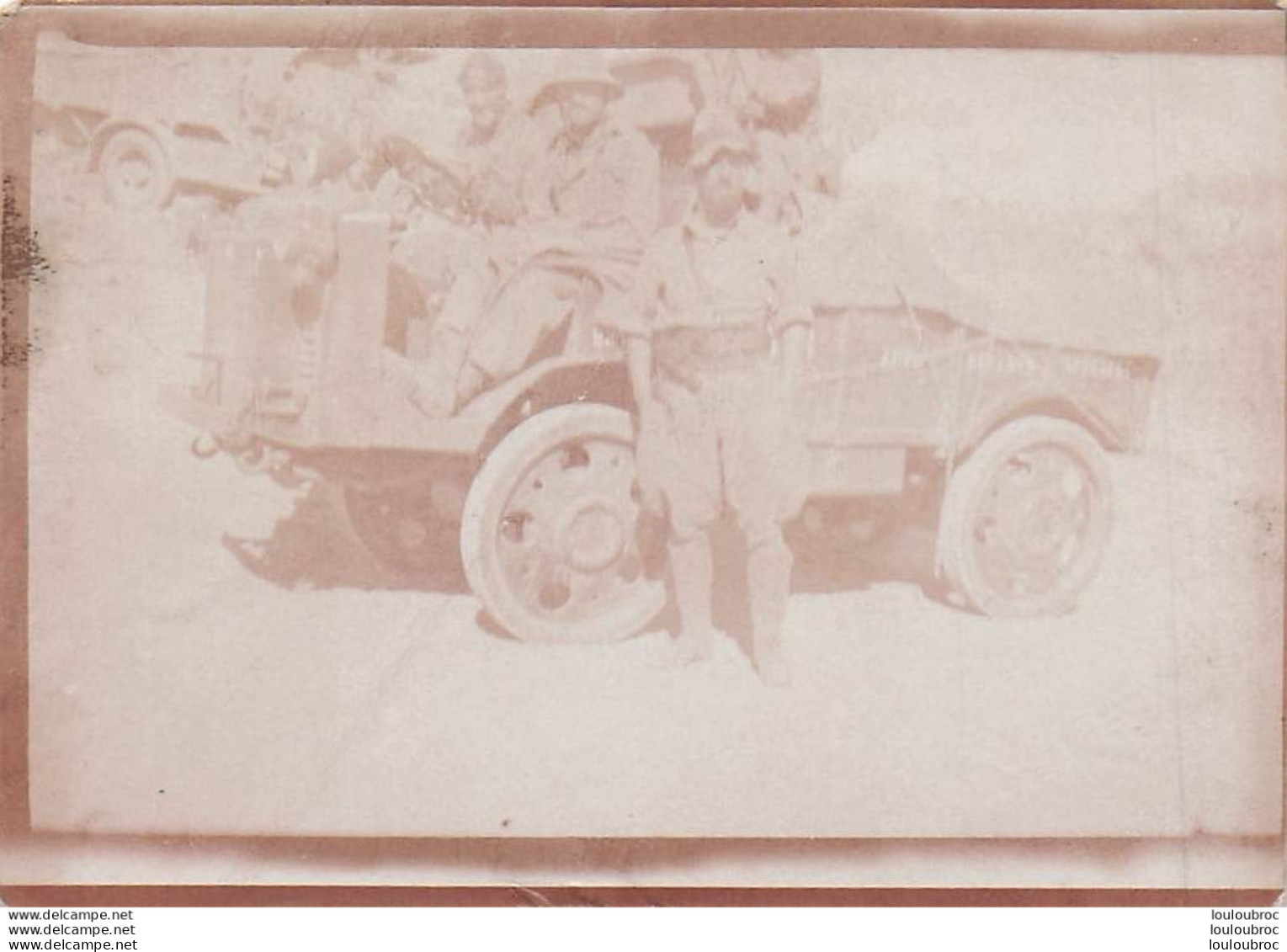 CAMION OM  En  A.O.I. ARMEE ITALIENNE PHOTO ORIGINALE  9 X 6 CM - War, Military