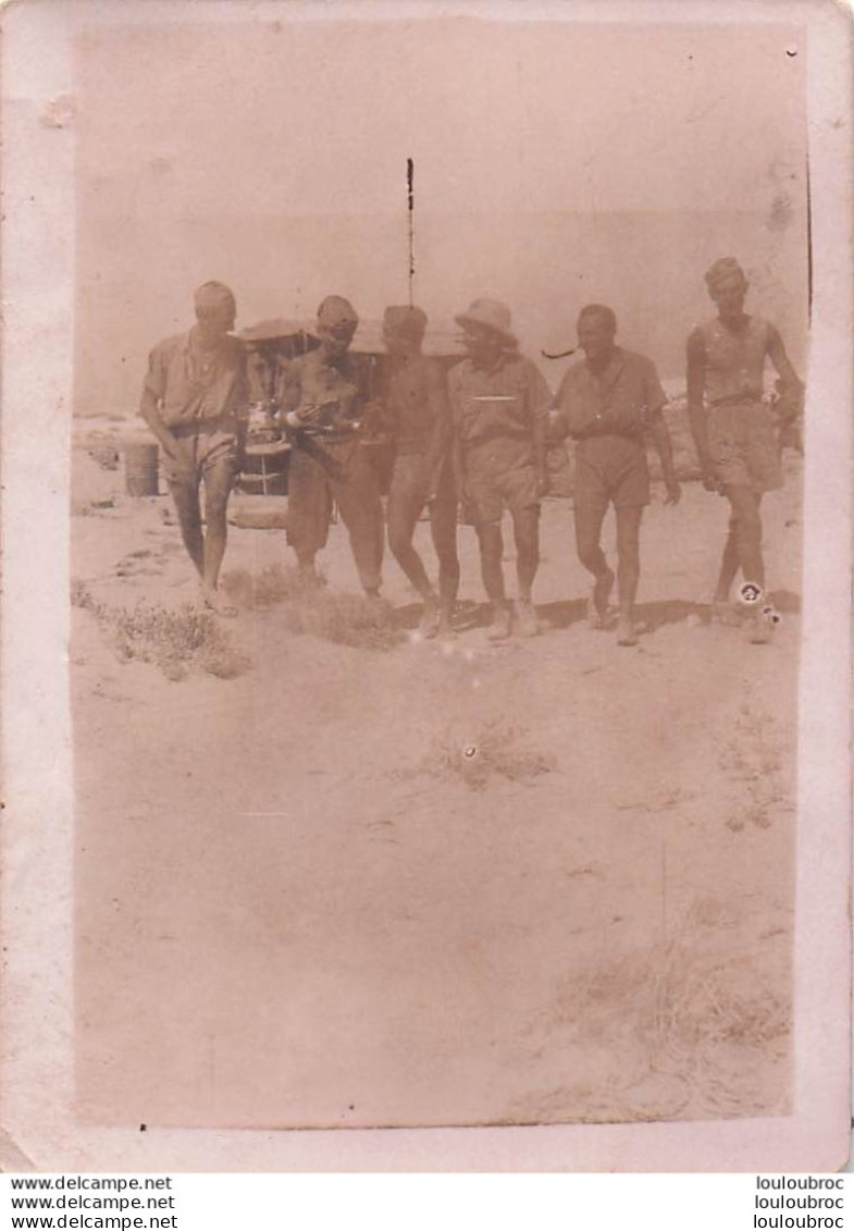 SOLDATS  ARMEE ITALIENNE PHOTO ORIGINALE 9 X 6 CM R6 - War, Military