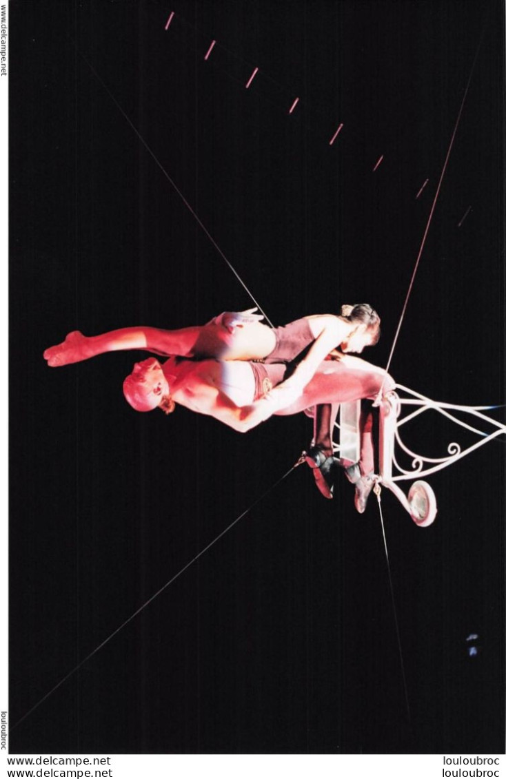 CIRQUE ALEXIS  GRUSS  10/1996  SPECTACLE L'HERITAGE DU SAVOIR FAIRE  CIRCUS PHOTO DE PRESSE AGENCE  ANGELI  27x18cm T1 - Circus