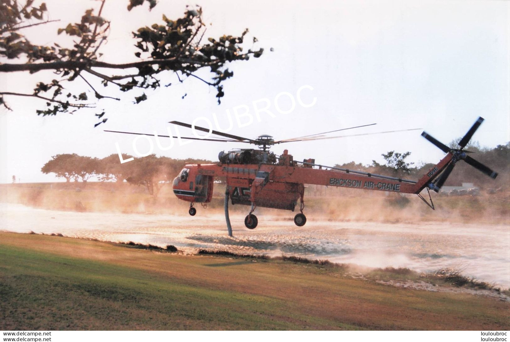 LOS ANGELES 10/1996 INCENDIE INTERVENTION DES POMPIERS PHOTO DE PRESSE AGENCE ANGELI FORMAT 27 X 18 CM R5 - Places