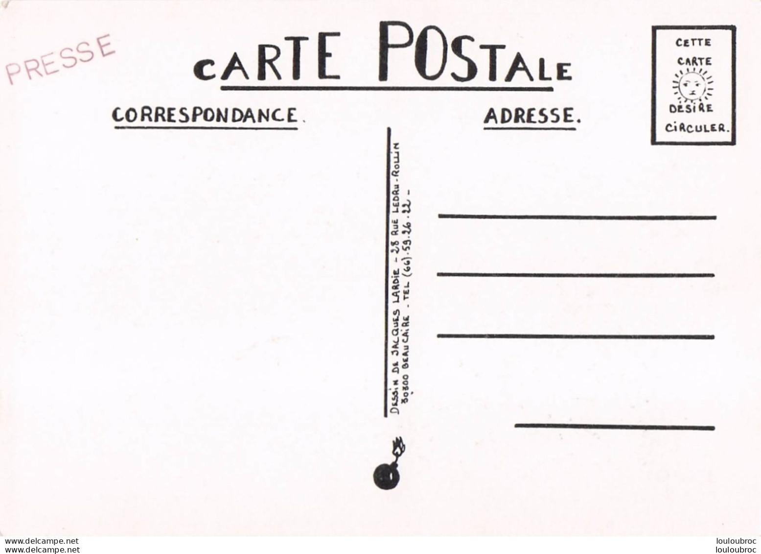 COMMUNISME   PAR JACQUES LARDIE - Satira