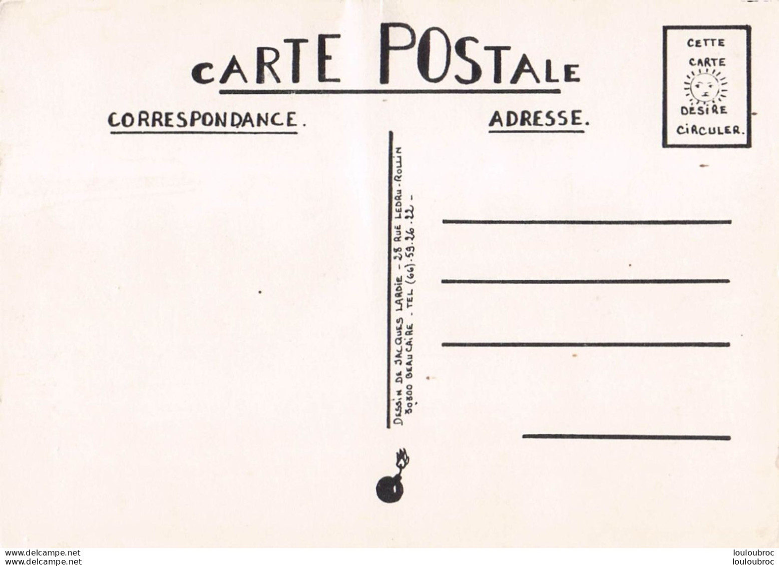 UN NOUVEAU SPECTRE GUETTE LA FRANCE 1988   PAR JACQUES LARDIE - Satirical