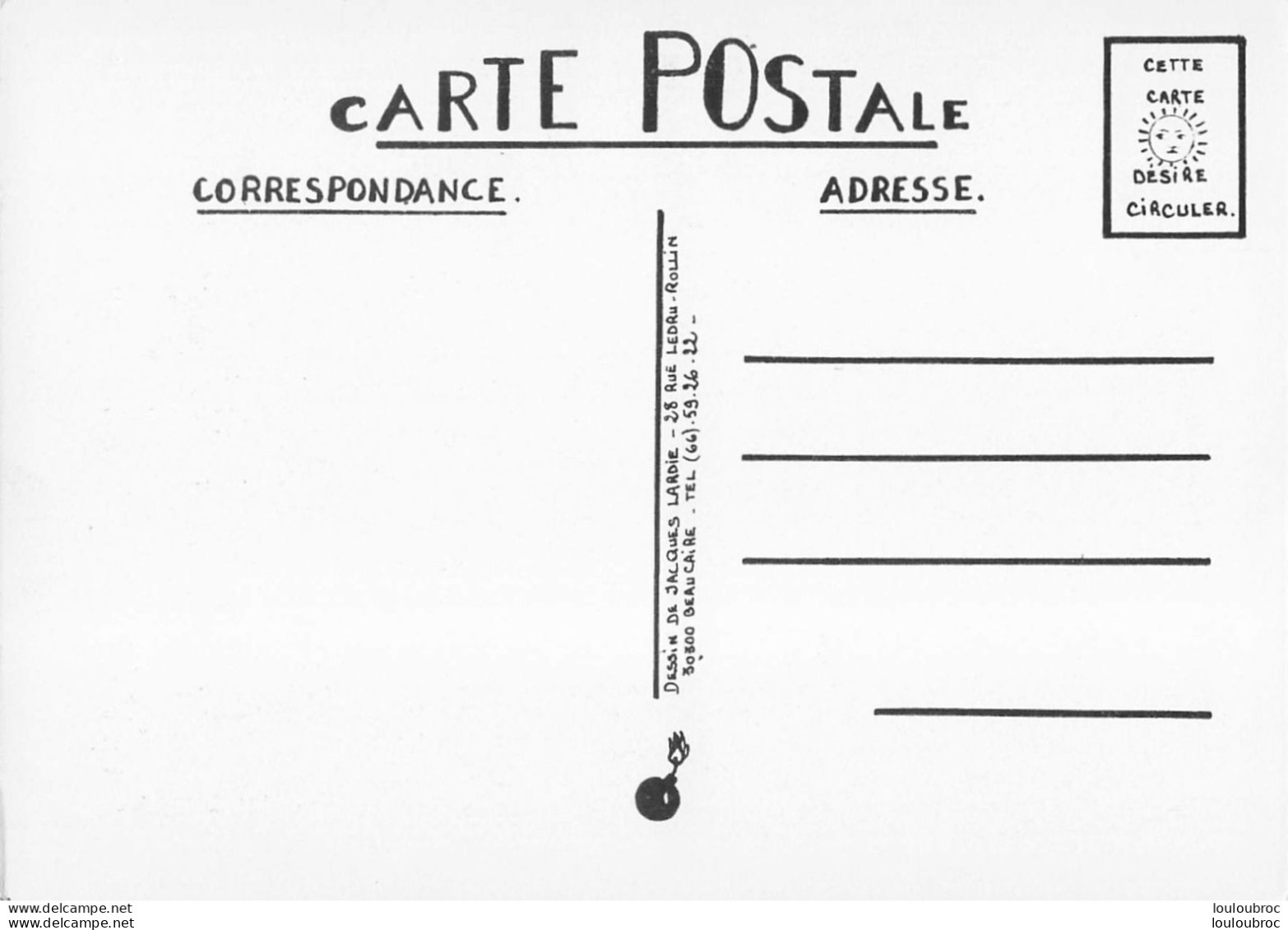 SUPER LECANUET AU SECOURS DE LA DEMOCRATIE   PAR JACQUES LARDIE - Satirische