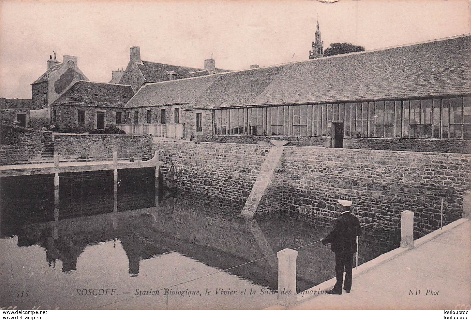 ROSCOFF STATION BIOLOGIQUE LE VIVIER ET LA SALLE DES AQUARIUMS - Roscoff