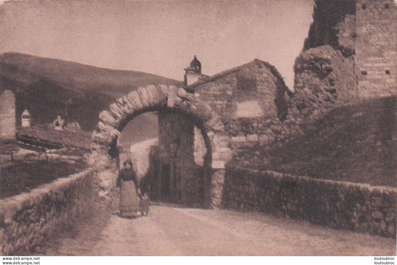 SPELLO CARTE PHOTO FEMME ET SON ENFANT PORTA D'ELL ARCE - Otros & Sin Clasificación