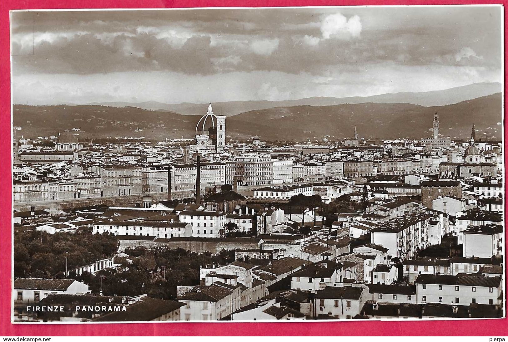 FIRENZE - PANORAMA - FORMATO PICCOLO - ED. GIUSTI - FOTOCELERE -NUOVA - Firenze