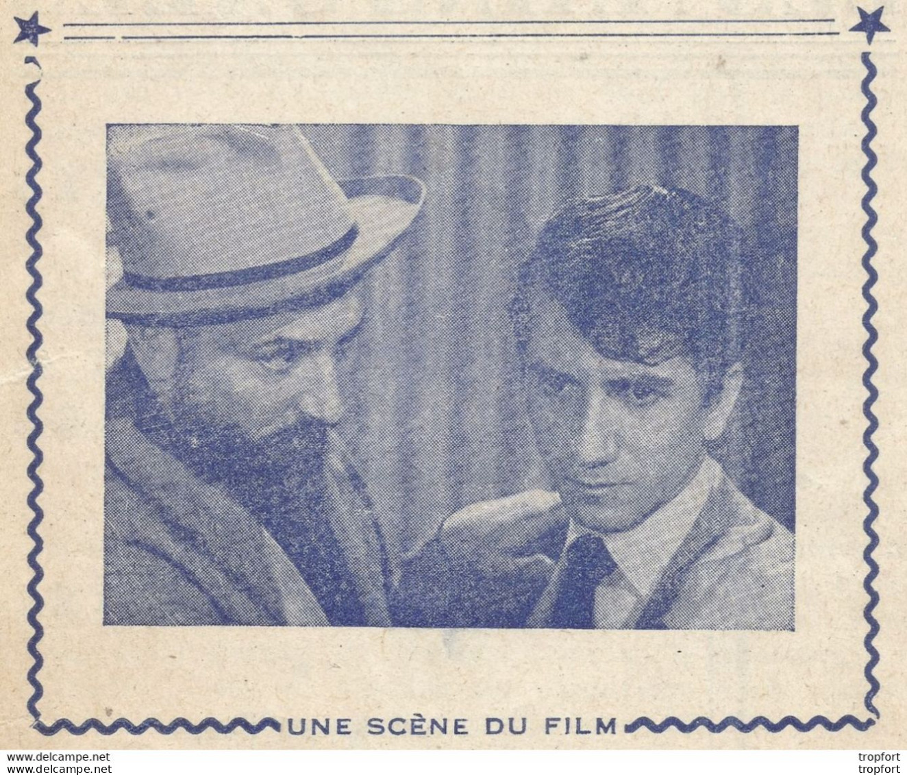 Bb // Vintage // Old French Movie Program / Programme Cinema Les Mains Sales Jean-paul SARTRE // Gelin Rasimi Brasseur - Programme