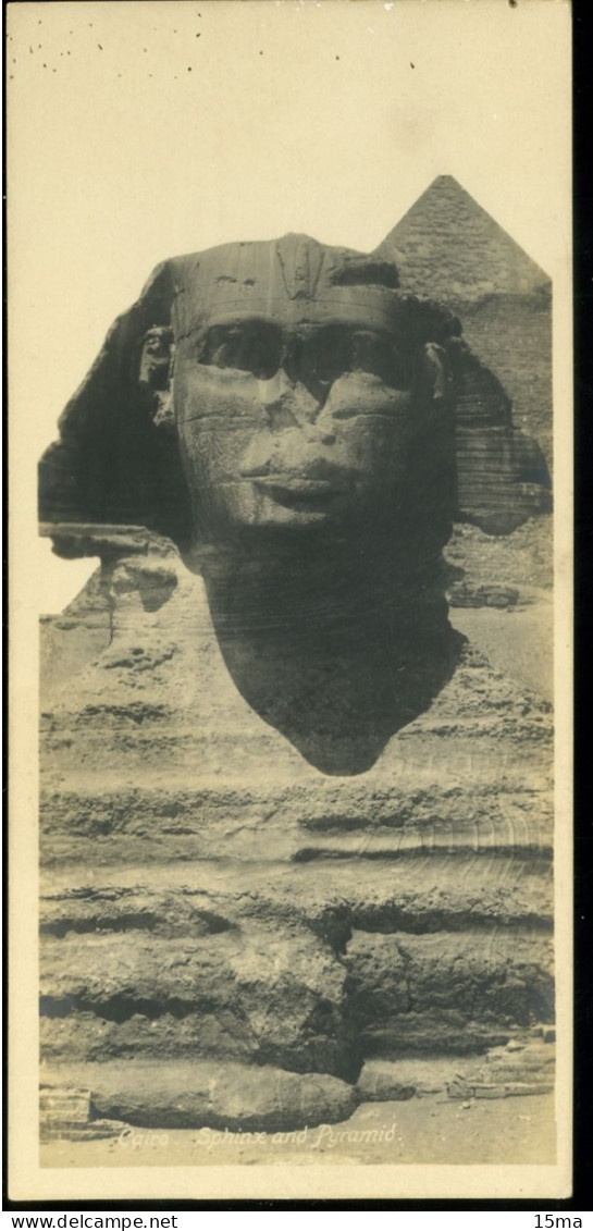 LE CAIRE Sphinx Et Pyramide Format Réduita - Guiza