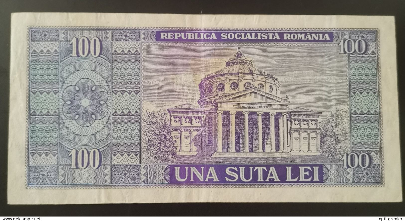 BILLET 100 LEI 1966 ROUMANIE / ROMANIA BANKNOTE - Romania