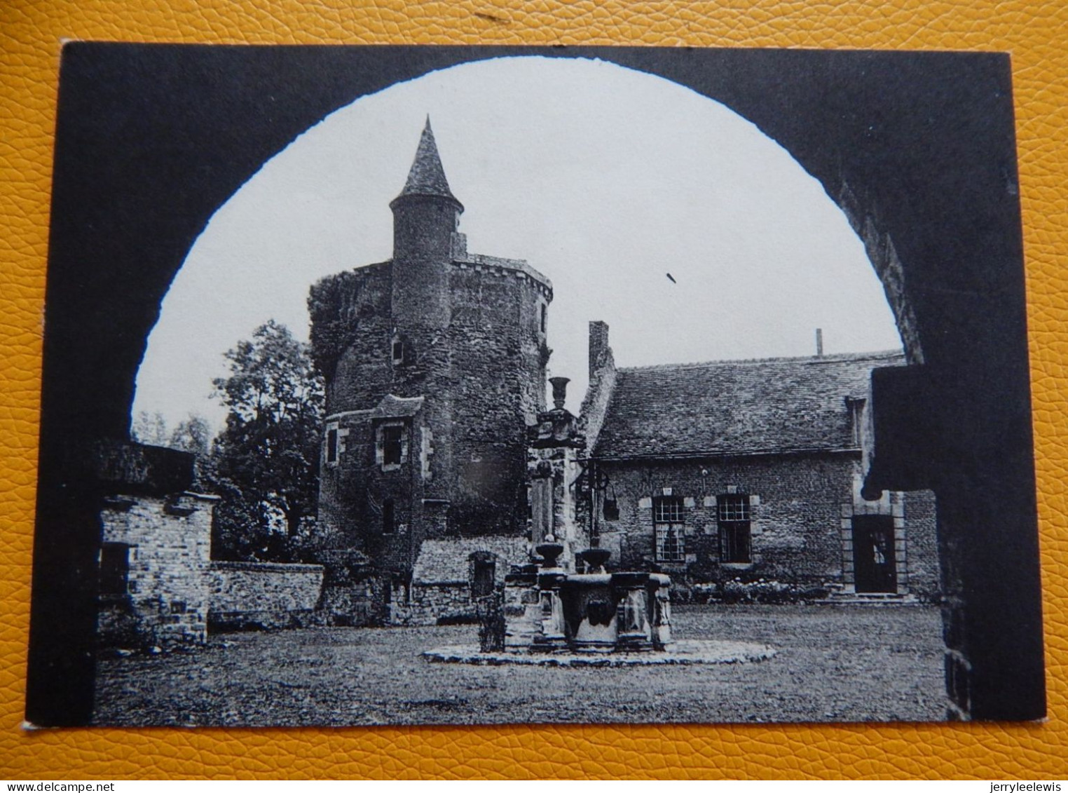 HERCHIES  -  Château D'Egmont - Cour Intérieure Et Puits Du Château-fort - Jurbise