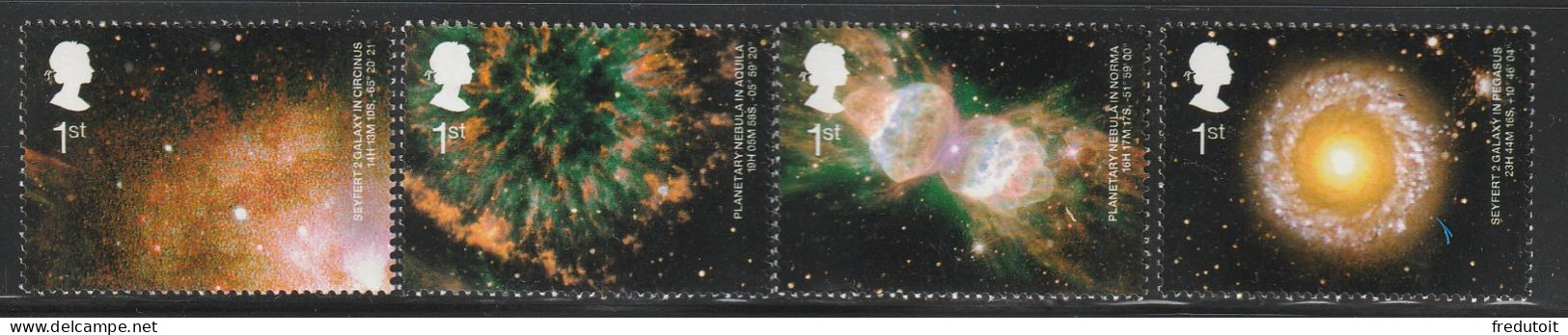 GRANDE BRETAGNE - N°2368/71 ** (2002)  Astronomie - Unused Stamps