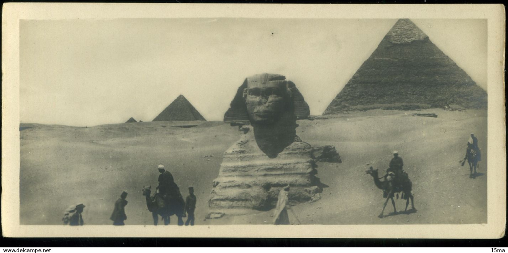 EGYPT Pyramids And Sphinx Format Réduit Reduced Size - Gizeh