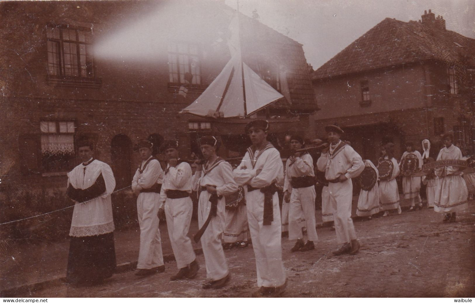 Hoogstraten ??? Dans Le Même Lot "acolyte" Photo Carte Procession - Hoogstraten