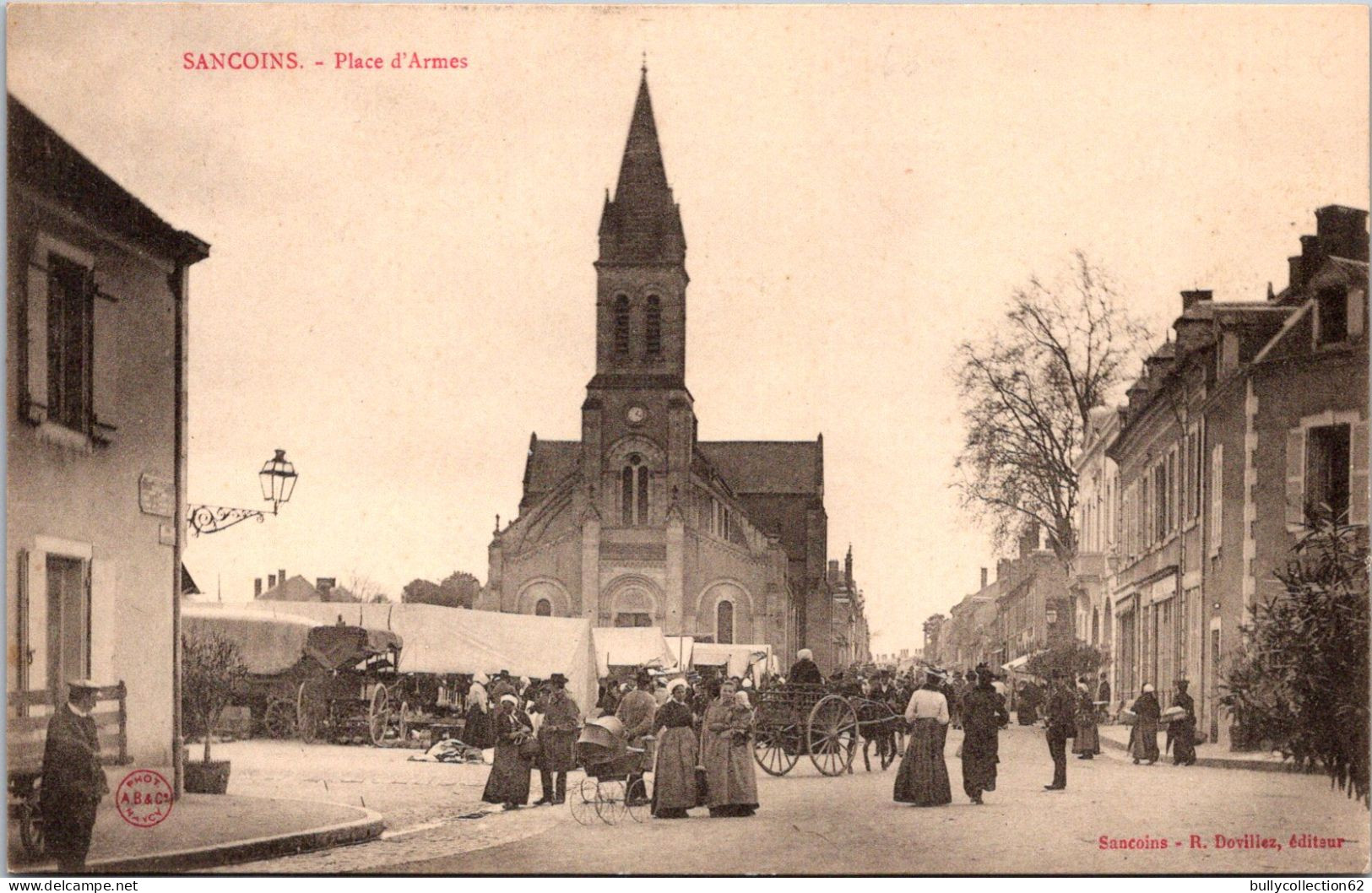 SELECTION -  SANCOINS  -  Place D' Armes  (le Marché) - Sancoins