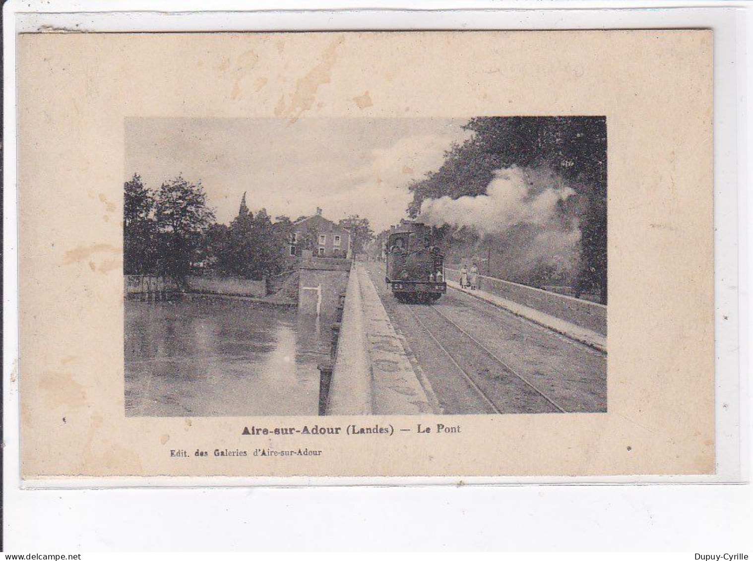 AIRE-sur-ADOUR: Le Pont - état - Aire