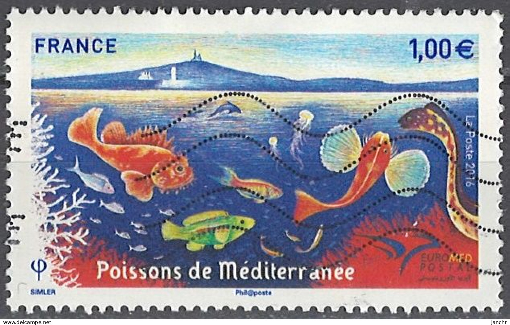 France Frankreich 2016. Mi.Nr. 6499, Used O - Used Stamps