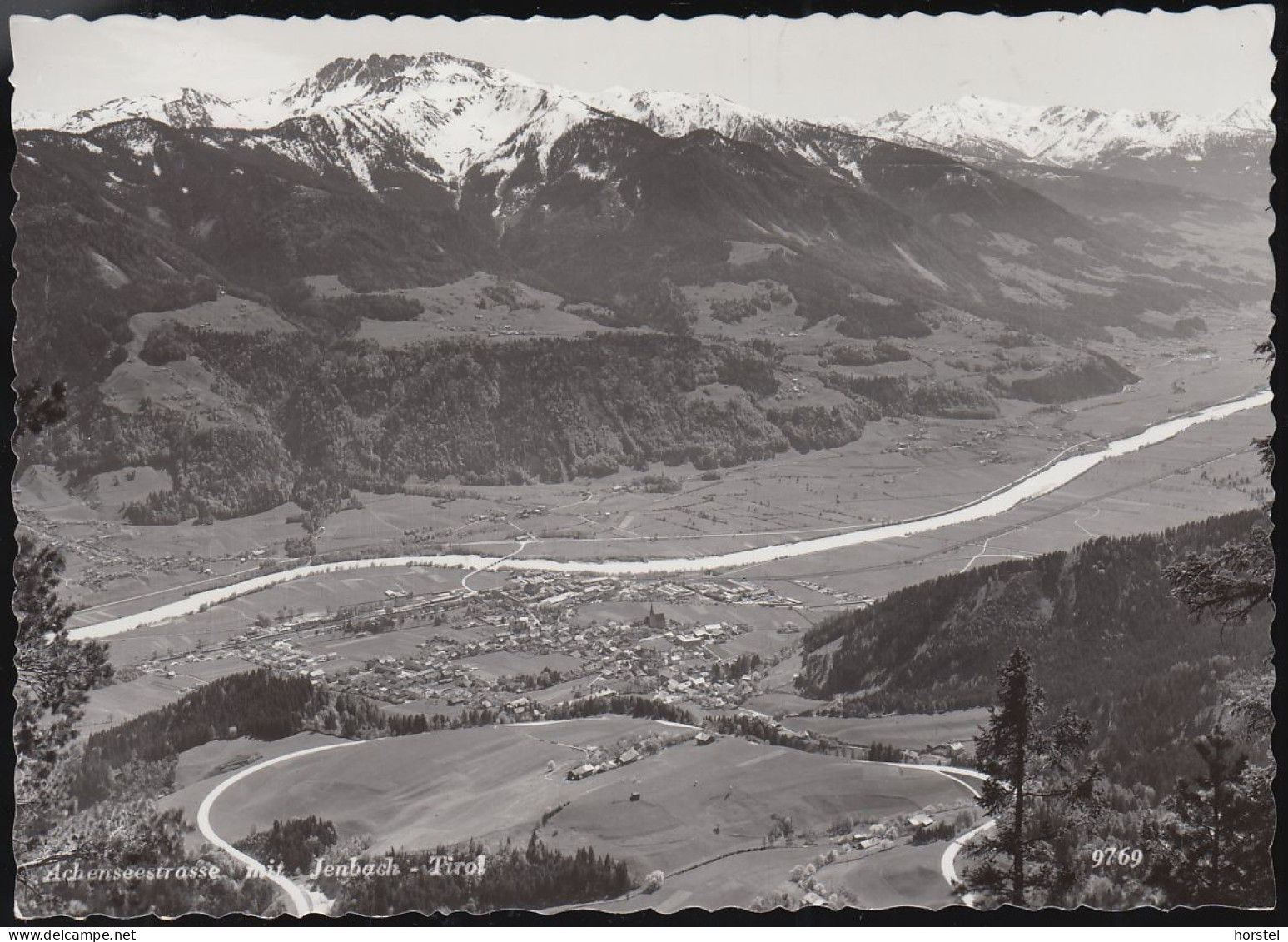 Austria - 6200 Jenbach - Achenseestrasse - Luftbild - Aerial View - Achenseeorte