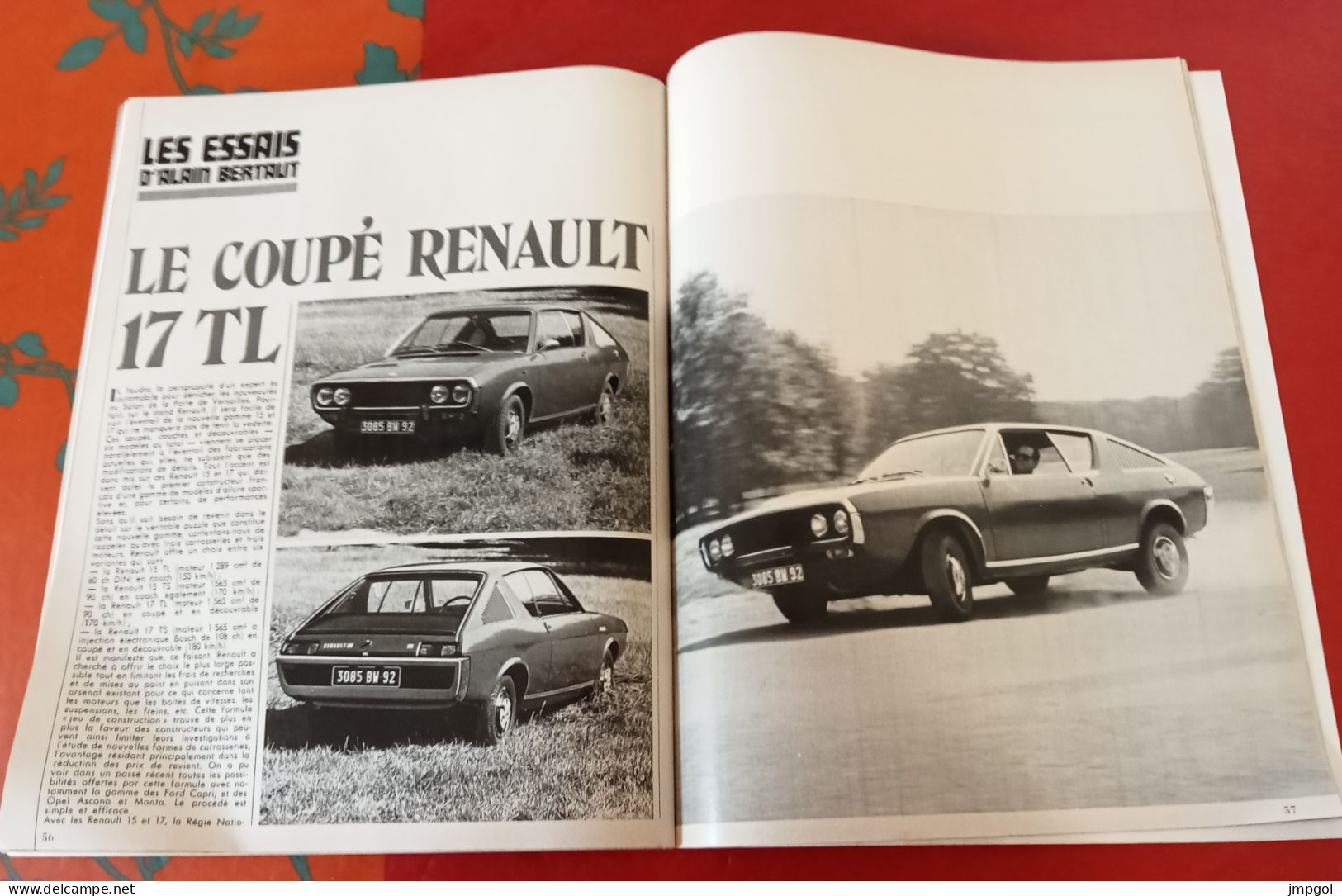 Moteurs n°91 Oct 1971 Salon de l'Auto Nouveautés Catalogue constructeurs Essais Fiat 130 Coupé Mercedes GP Italie F1