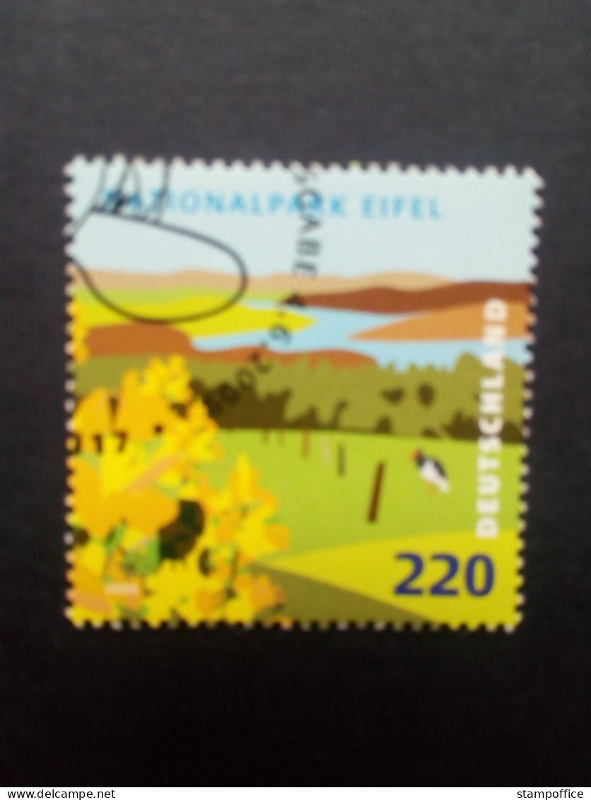 DEUTSCHLAND MI-NR. 2737 GESTEMPELT(USED) NATIONALPARK EIFEL 2009 STEMPEL BERLIN - Gebraucht