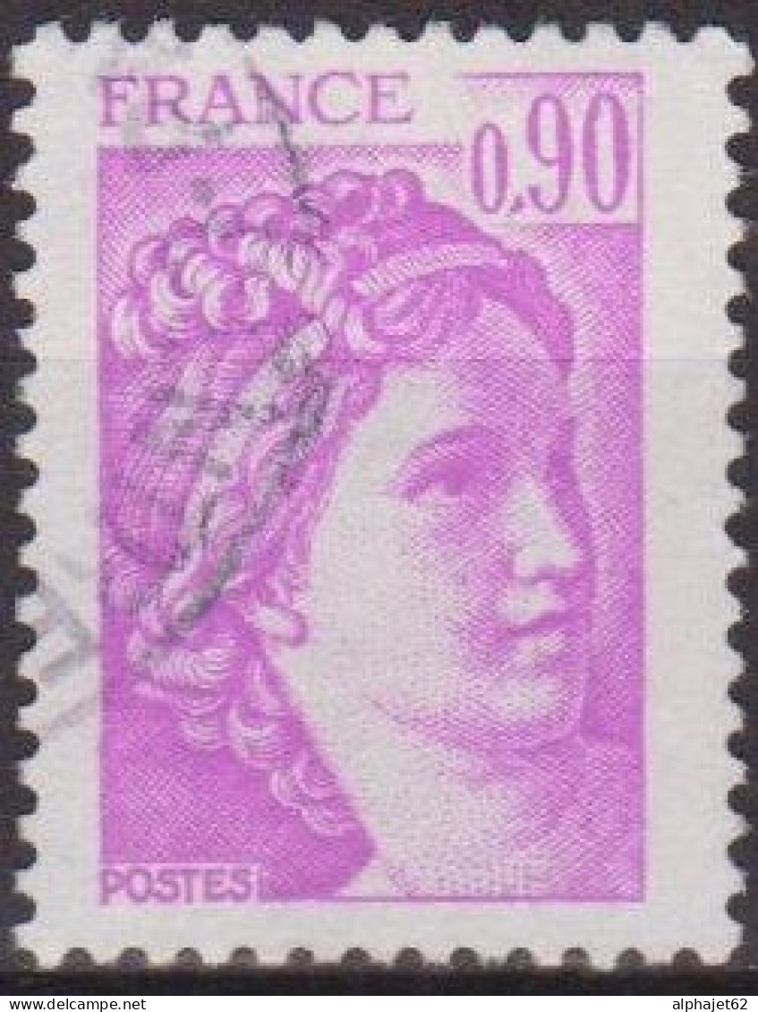 Sabine Du Peintre Louis David - FRANCE - Série Courante - N° 2120 - 1980 - Used Stamps