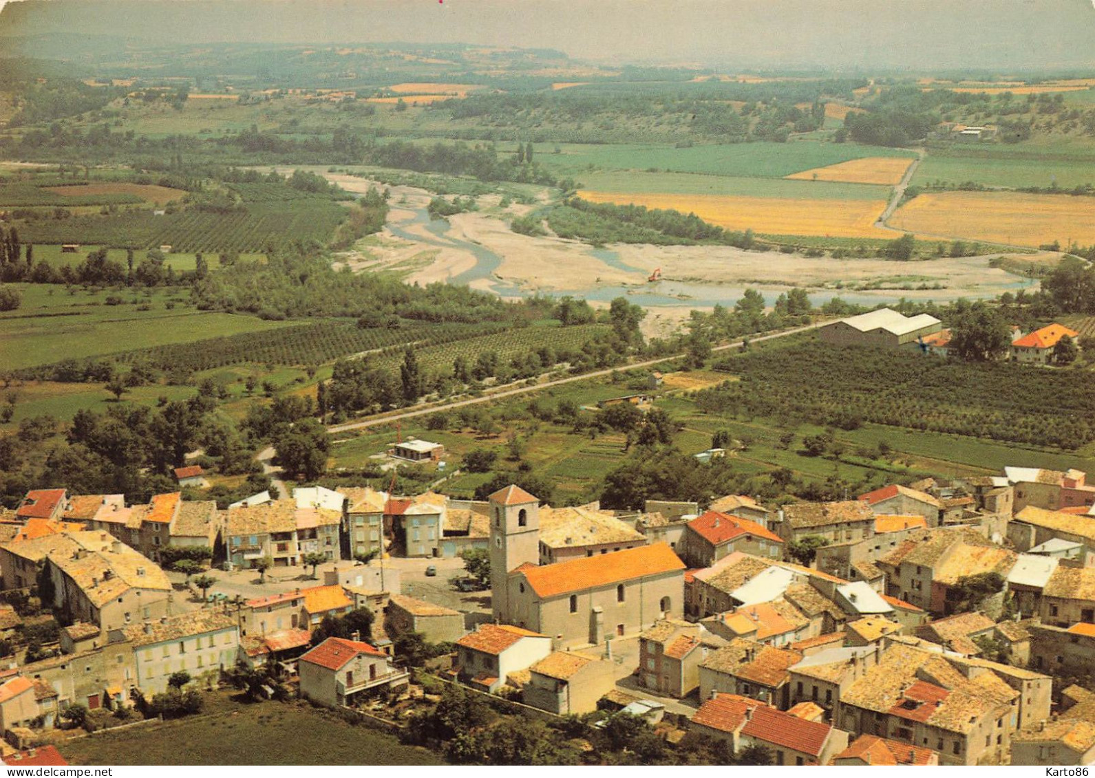 Ribiers * Vue Générale Sur Le Village - Autres & Non Classés