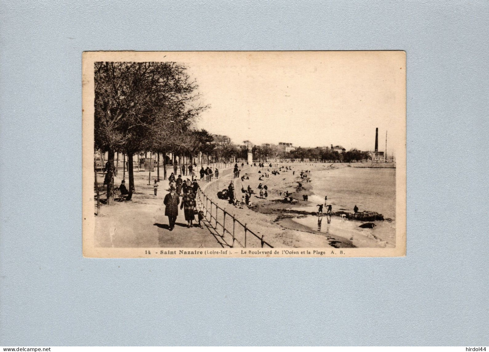 Saint Nazaire (44) : Le Boulevard De L'Océan Et La Plage - Saint Nazaire