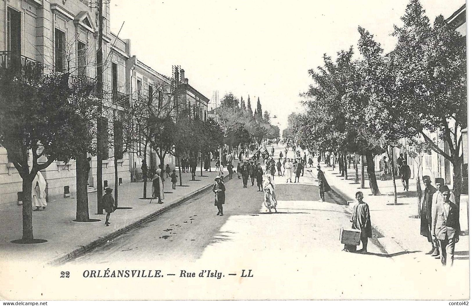 ORLEANSVILLE RUE D'ISLY ANIMATION AFRIQUE - Autres & Non Classés