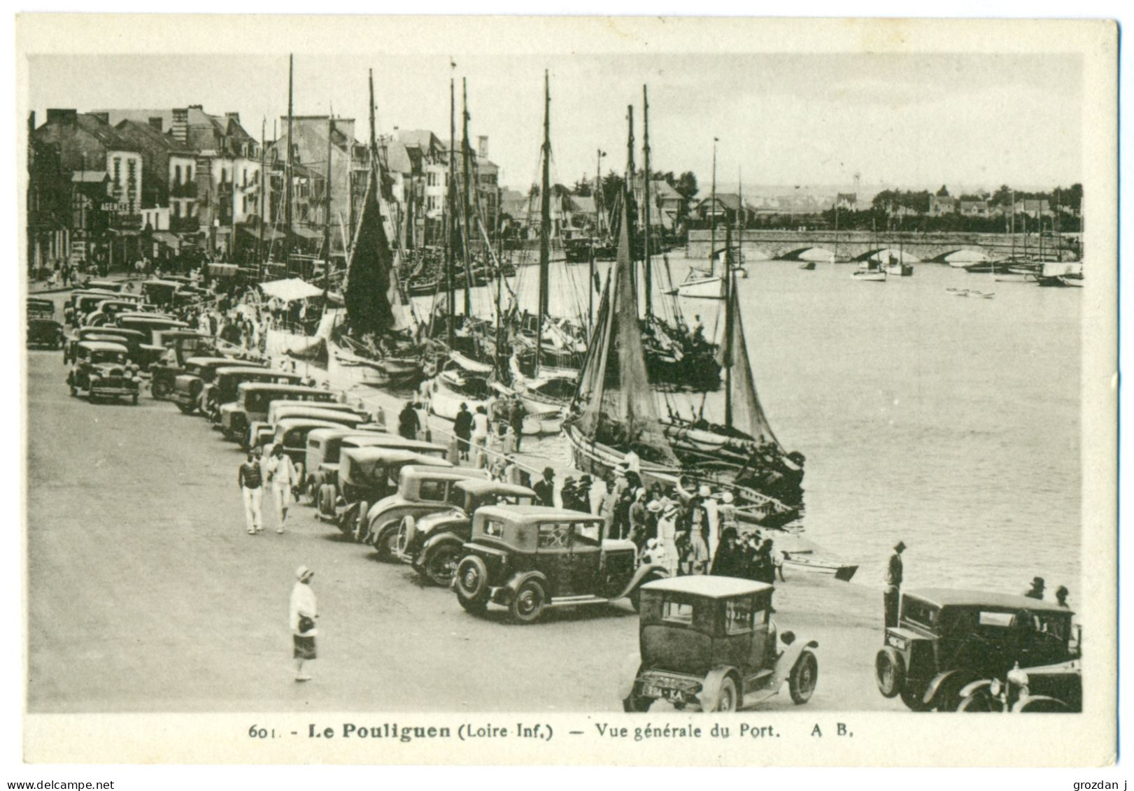 Le Pouliguen (Loire Inf.), Vue Générale Du Port, France - Le Pouliguen