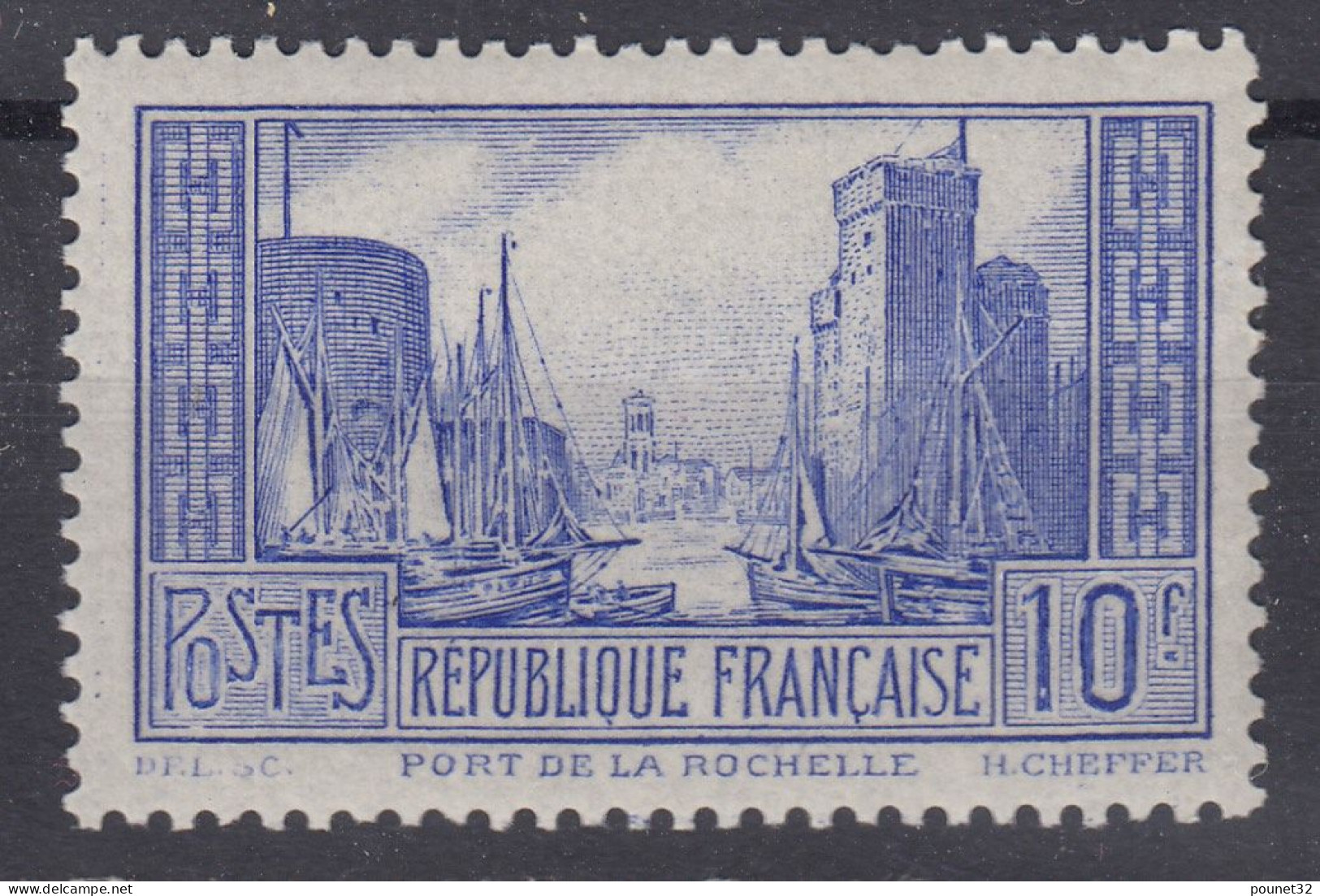 TIMBRE FRANCE PORT DE LA ROCHELLE N° 261b NEUF ** GOMME SANS CHARNIERE - COTE 185 € - Nuevos