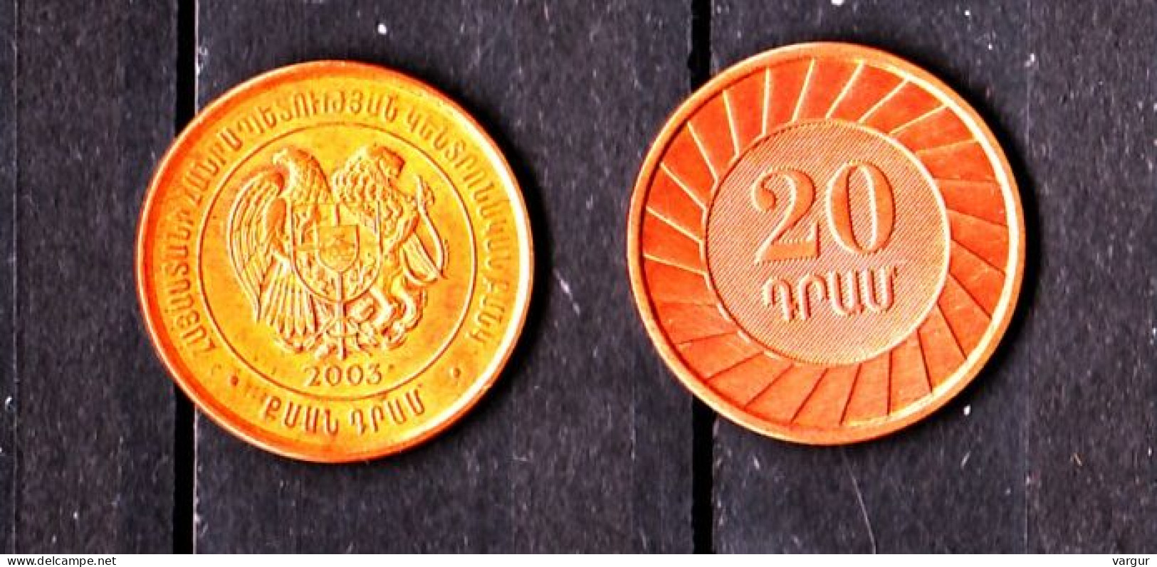 ARMENIA 2003. 20 Dram Coin, VF - Arménie