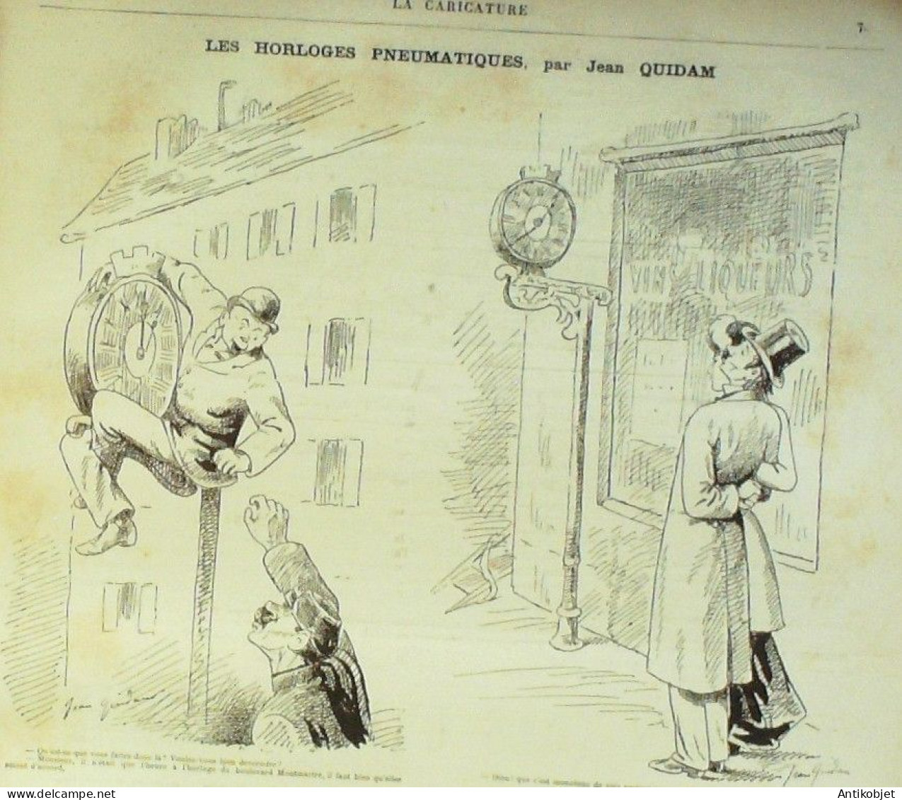 La Caricature 1880 N°  19 Photo-Phonographe Draner Robida Trick - Zeitschriften - Vor 1900