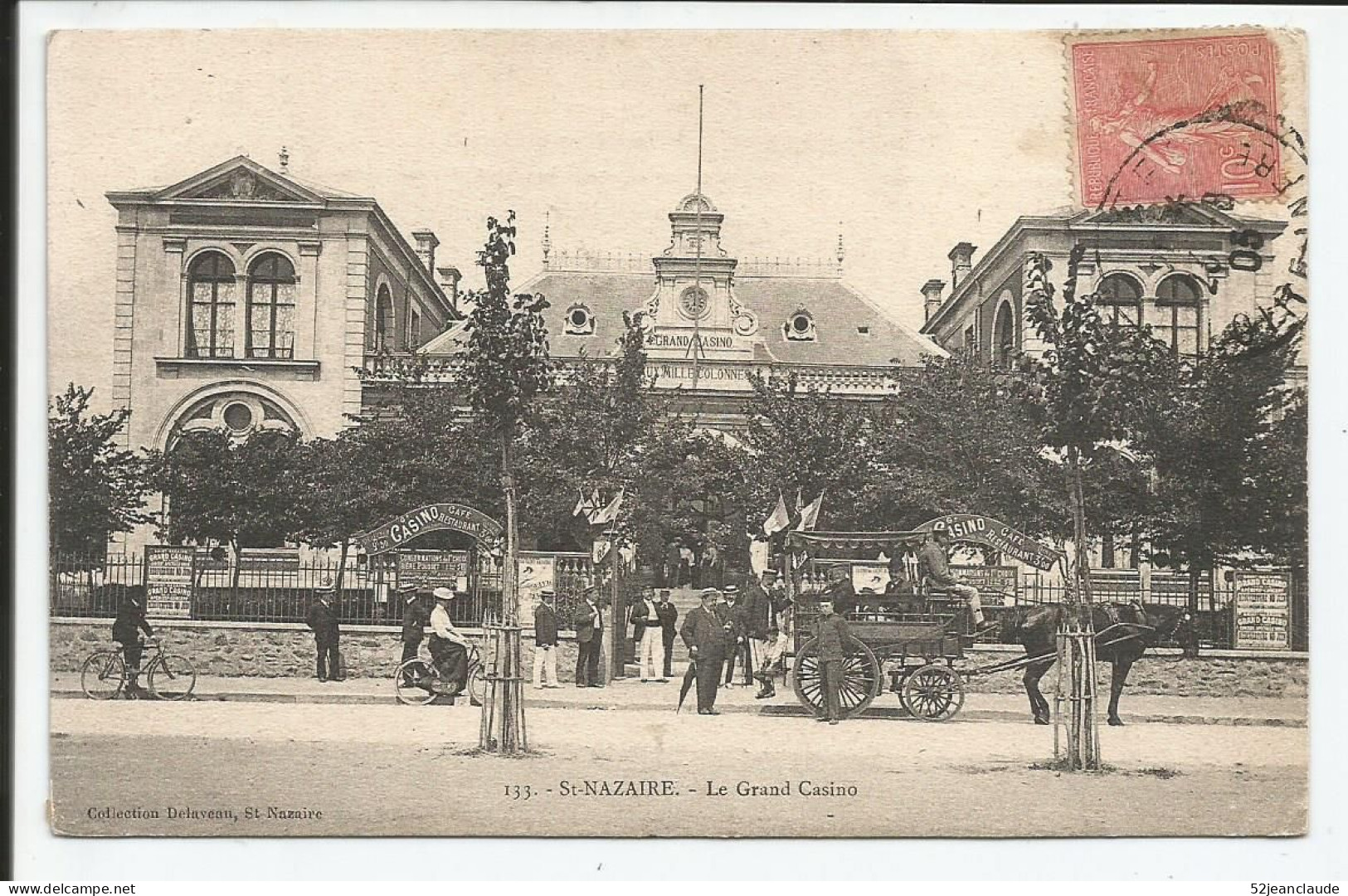 Le Grand Casino Très Belle    1905   N° 133 - Saint Nazaire