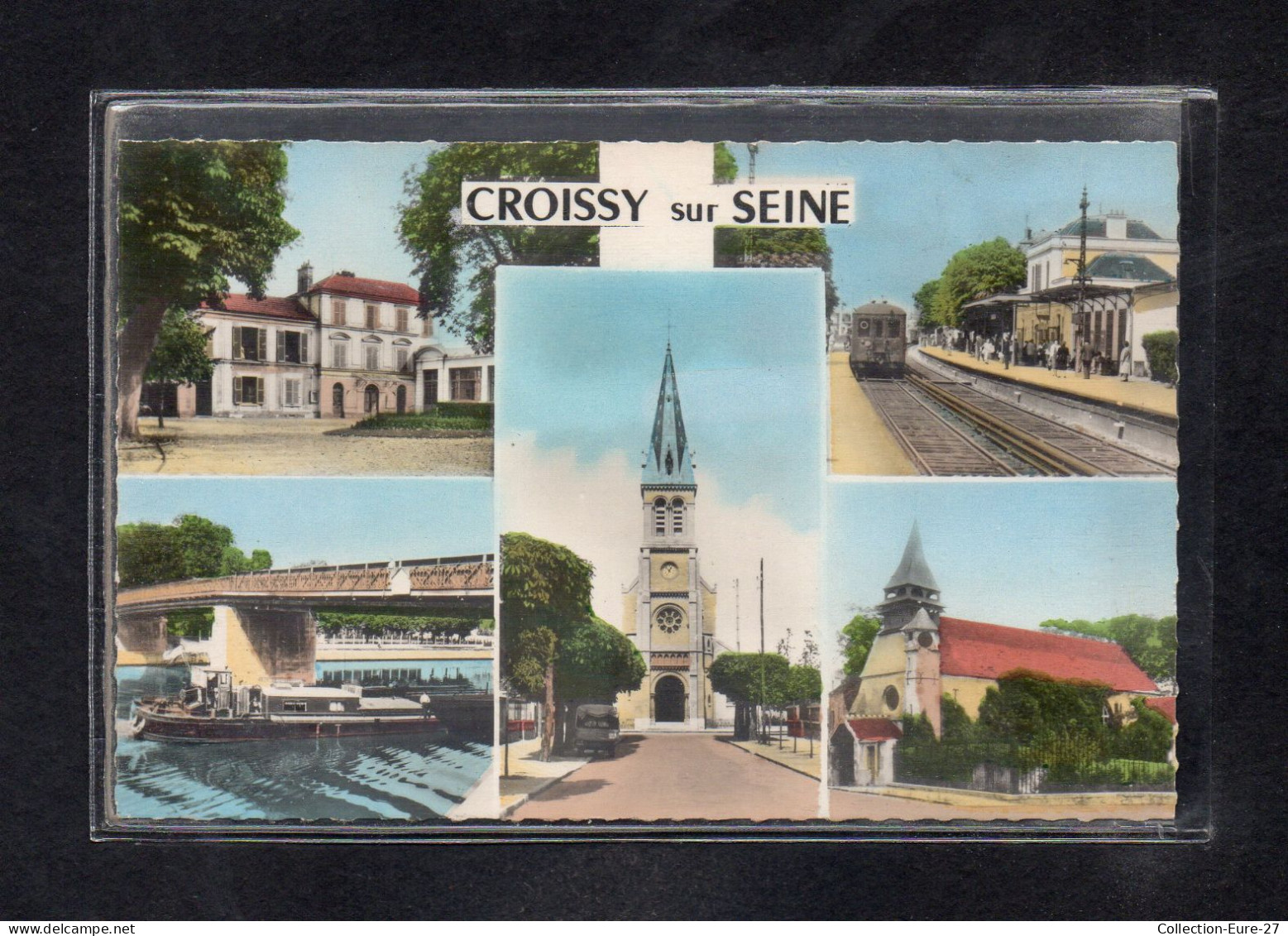 (*24/04/24) 78-CPSM CROISSY SUR SEINE - Croissy-sur-Seine