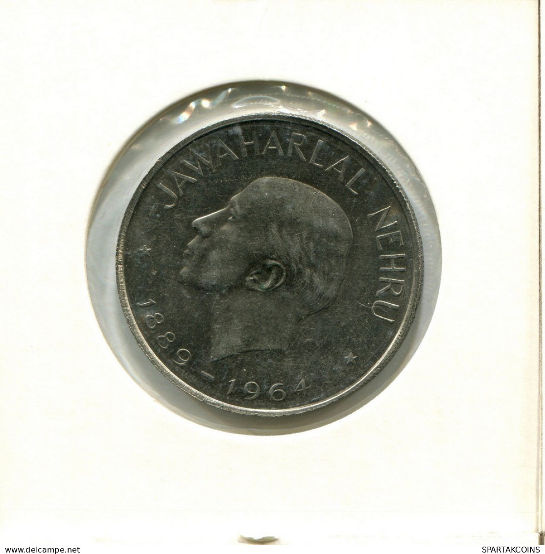 1 RUPEE 1964 INDIA Moneda #AY805.E.A - Indien