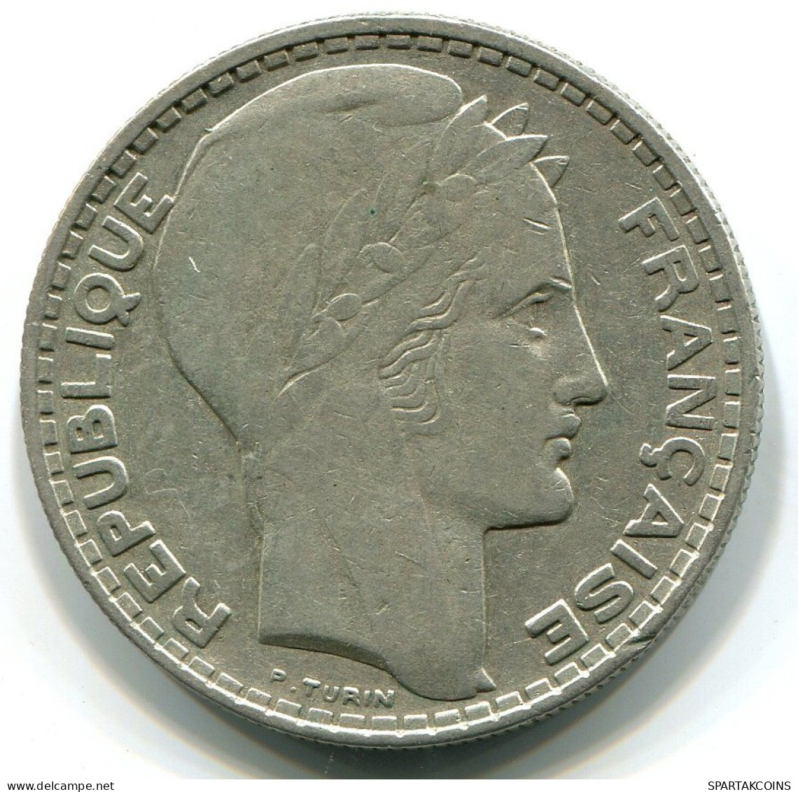 20 FRANCS 1929 FRANCIA FRANCE Moneda PLATA XF #W10506.30.E.A - 20 Francs