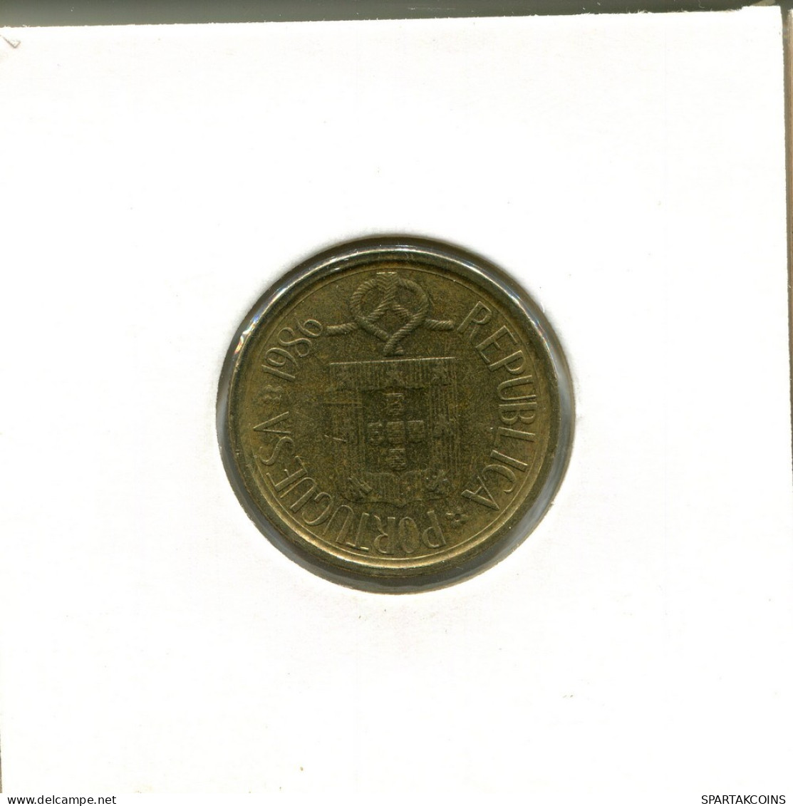 5 ESCUDOS 1986 PORTUGAL Moneda #AT386.E.A - Portugal