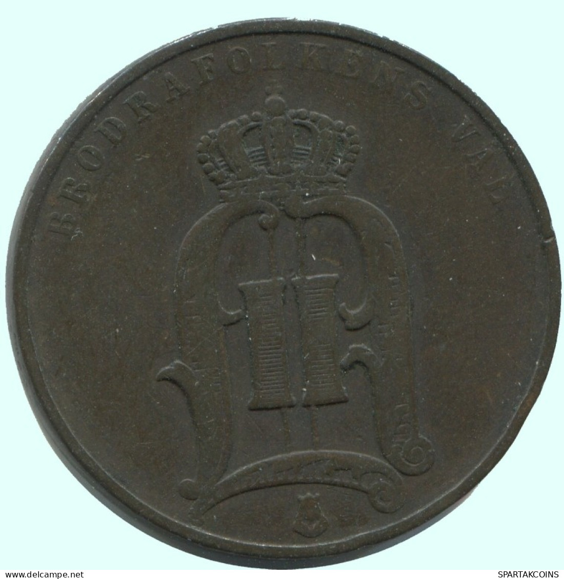 5 ORE 1890 SUECIA SWEDEN Moneda #AC639.2.E.A - Sweden