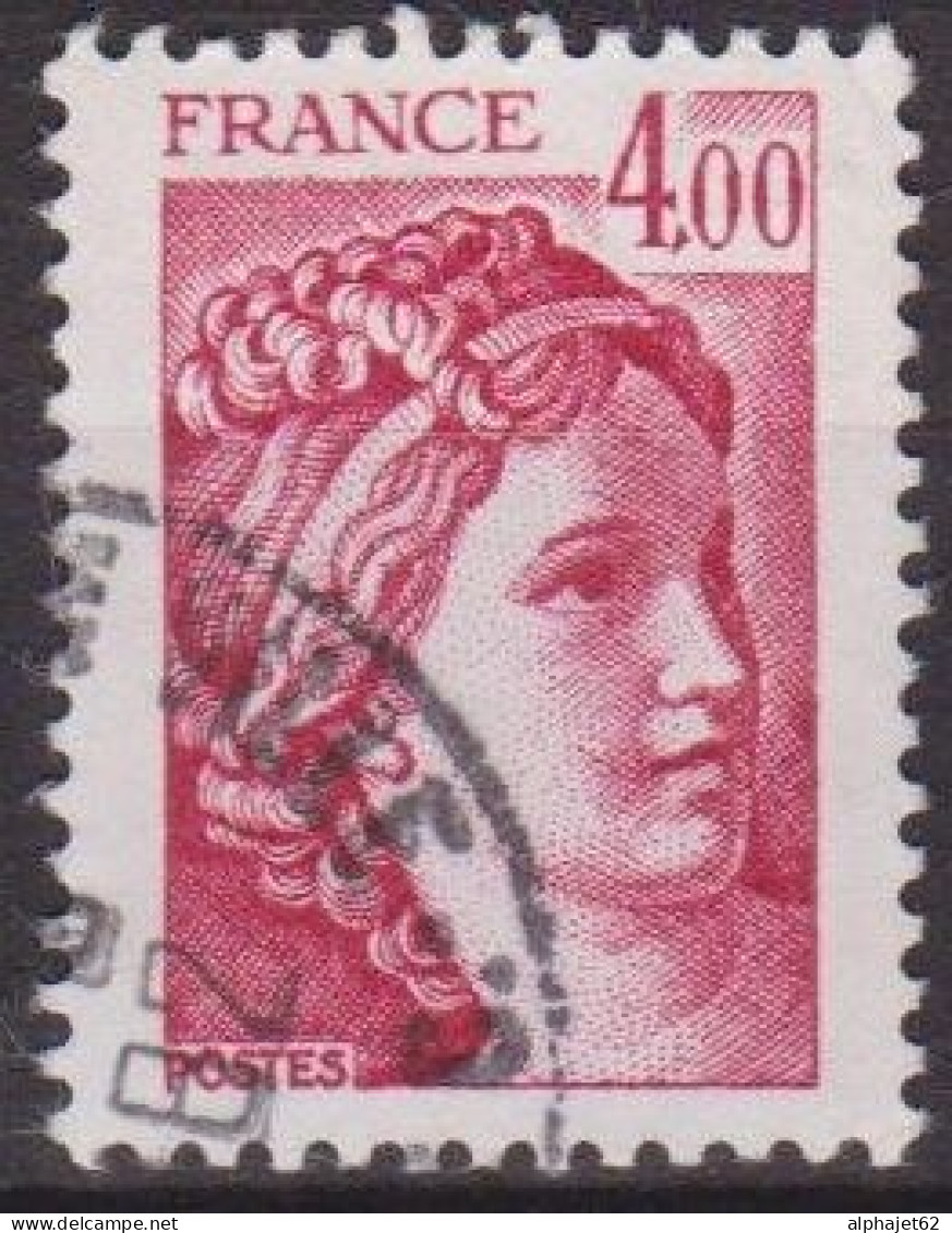 Sabine Du Peintre Louis David - FRANCE - Série Courante - N° 2122 - 1980 - Used Stamps