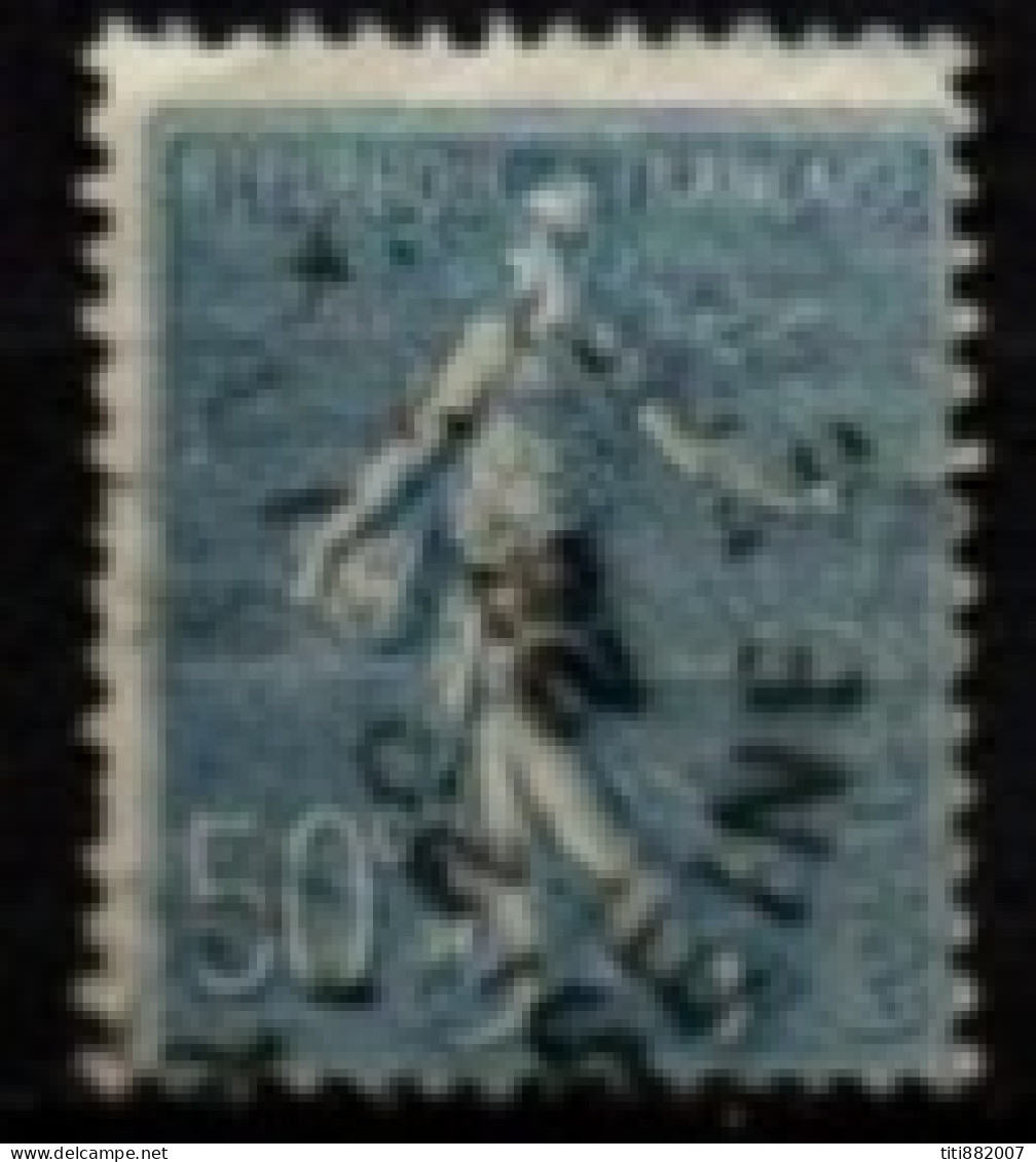 FRANCE    -   1921 .   Y&T N° 161 Oblitéré . - 1903-60 Semeuse A Righe