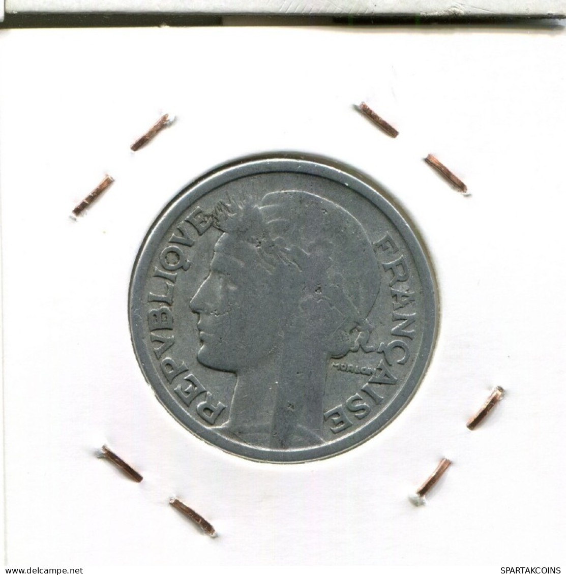 2 FRANCS 1944 FRANCIA FRANCE Moneda #AM596.E.A - 2 Francs