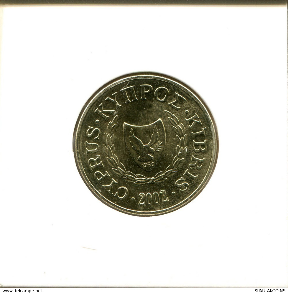 10 CENTS 2002 ZYPERN CYPRUS Münze #AZ926.D.A - Cipro