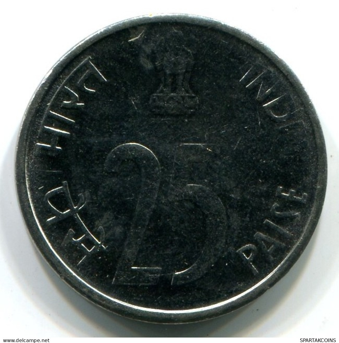 25 PAISE 1999 INDIEN INDIA UNC Münze #W11473.D.A - Inde