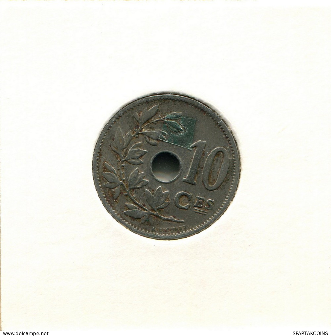 10 CENTIMES 1902 FRENCH Text BELGIUM Coin #BB259.U.A - 10 Cents