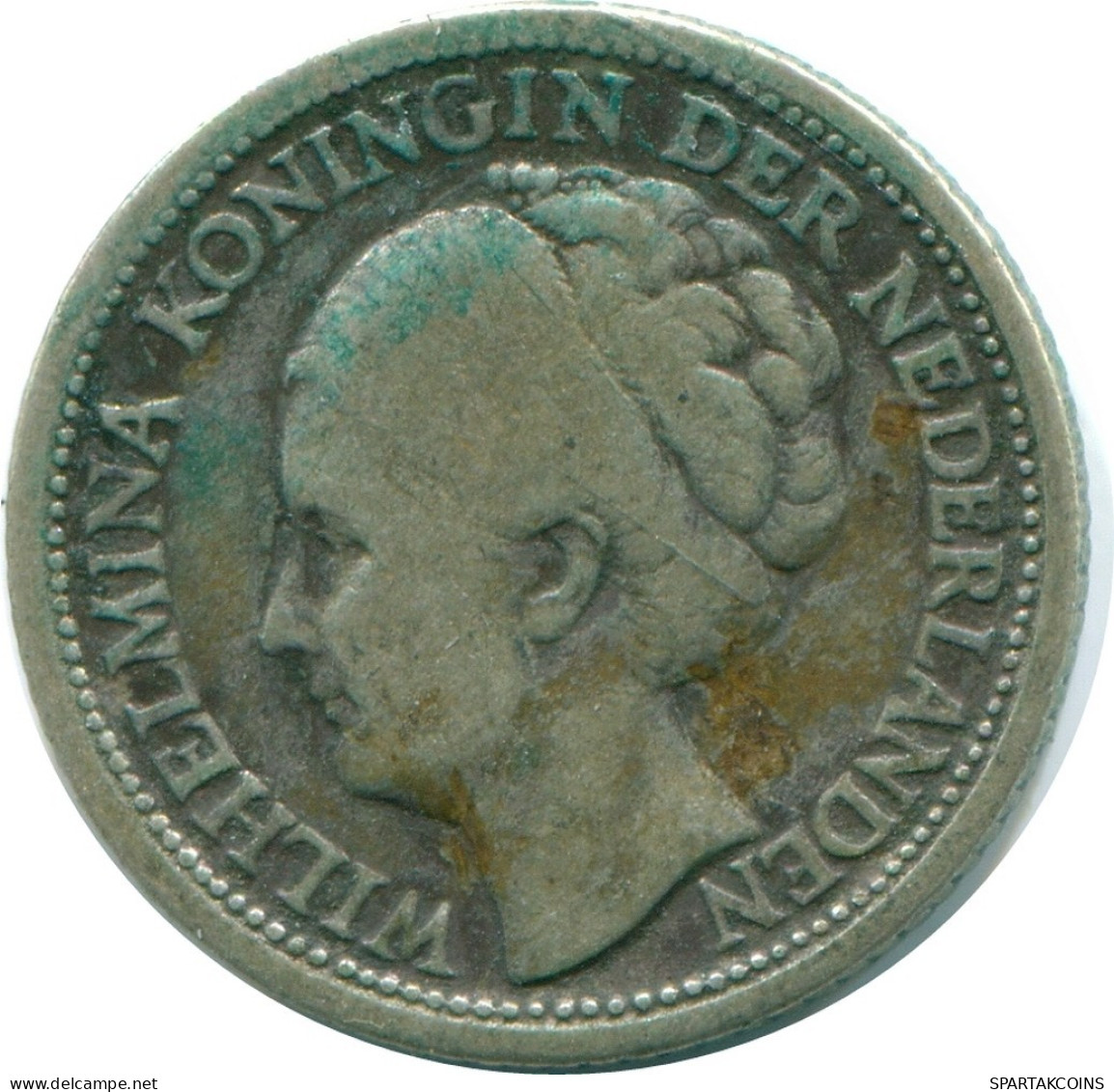 1/4 GULDEN 1944 CURACAO Netherlands SILVER Colonial Coin #NL10632.4.U.A - Curaçao