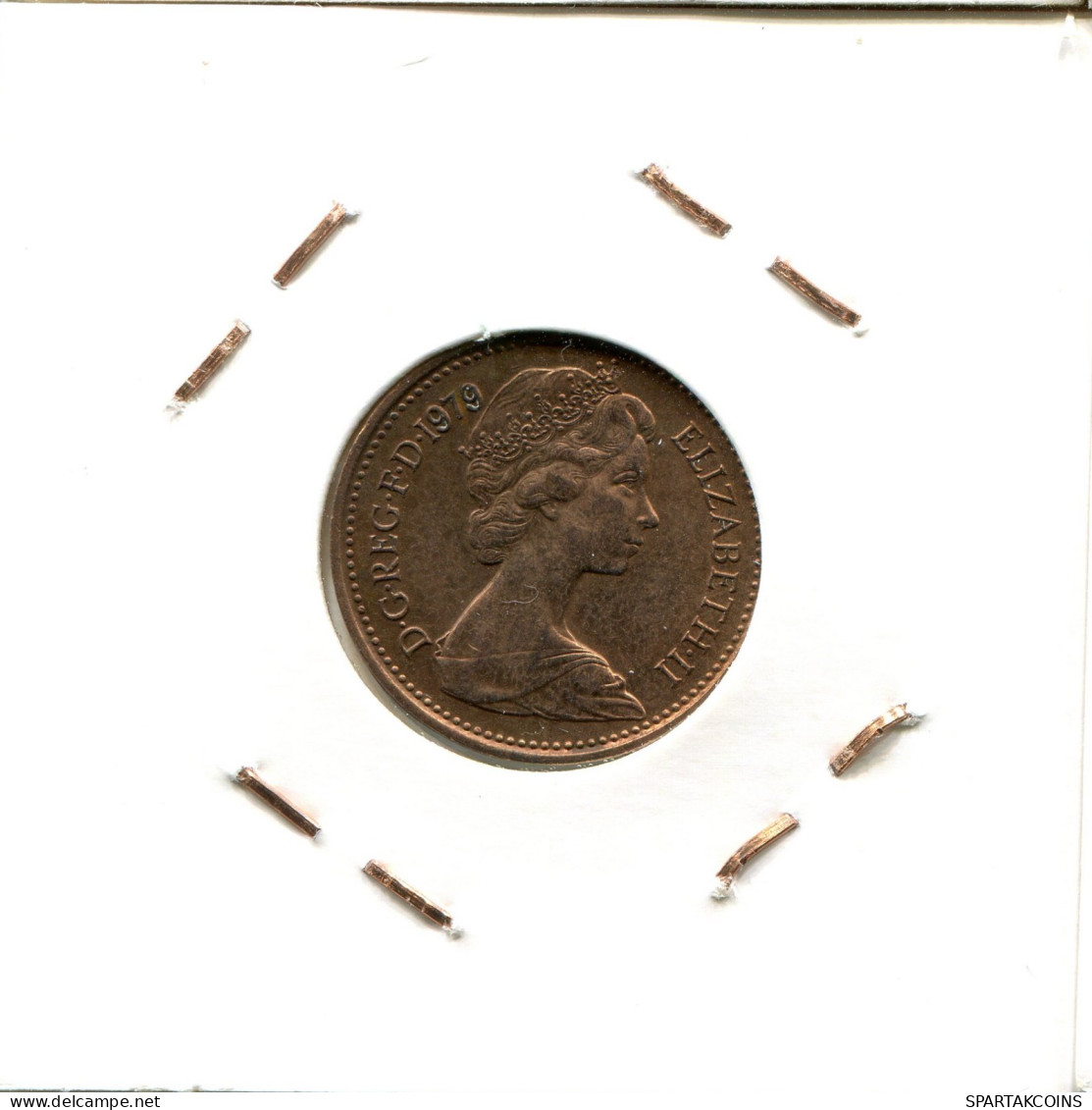 NEW PENNY 1979 UK GBAN BRETAÑA GREAT BRITAIN Moneda #AW178.E.A - 1 Penny & 1 New Penny