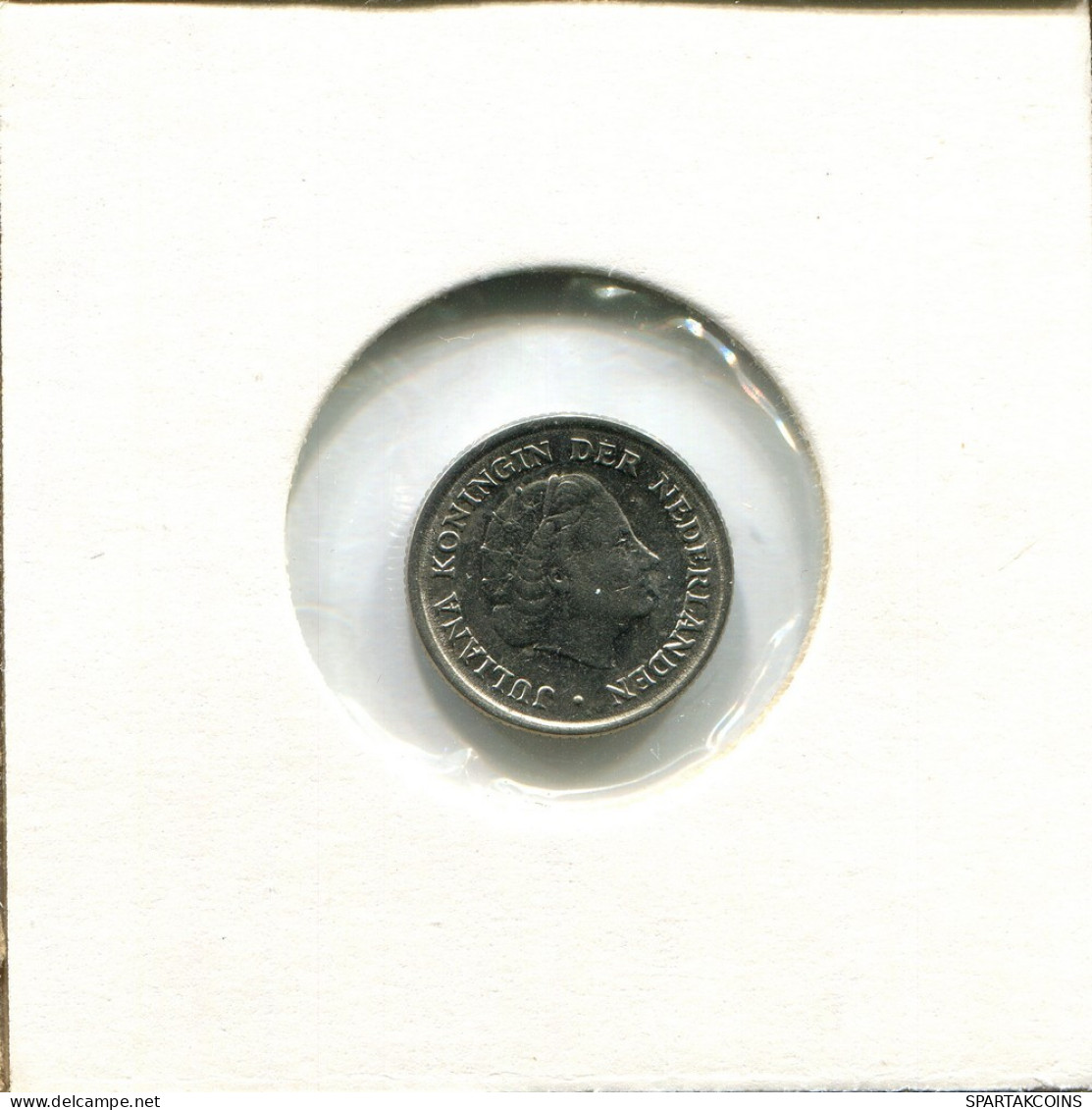 10 CENT 1963 NETHERLANDS Coin #AU340.U.A - 1948-1980: Juliana