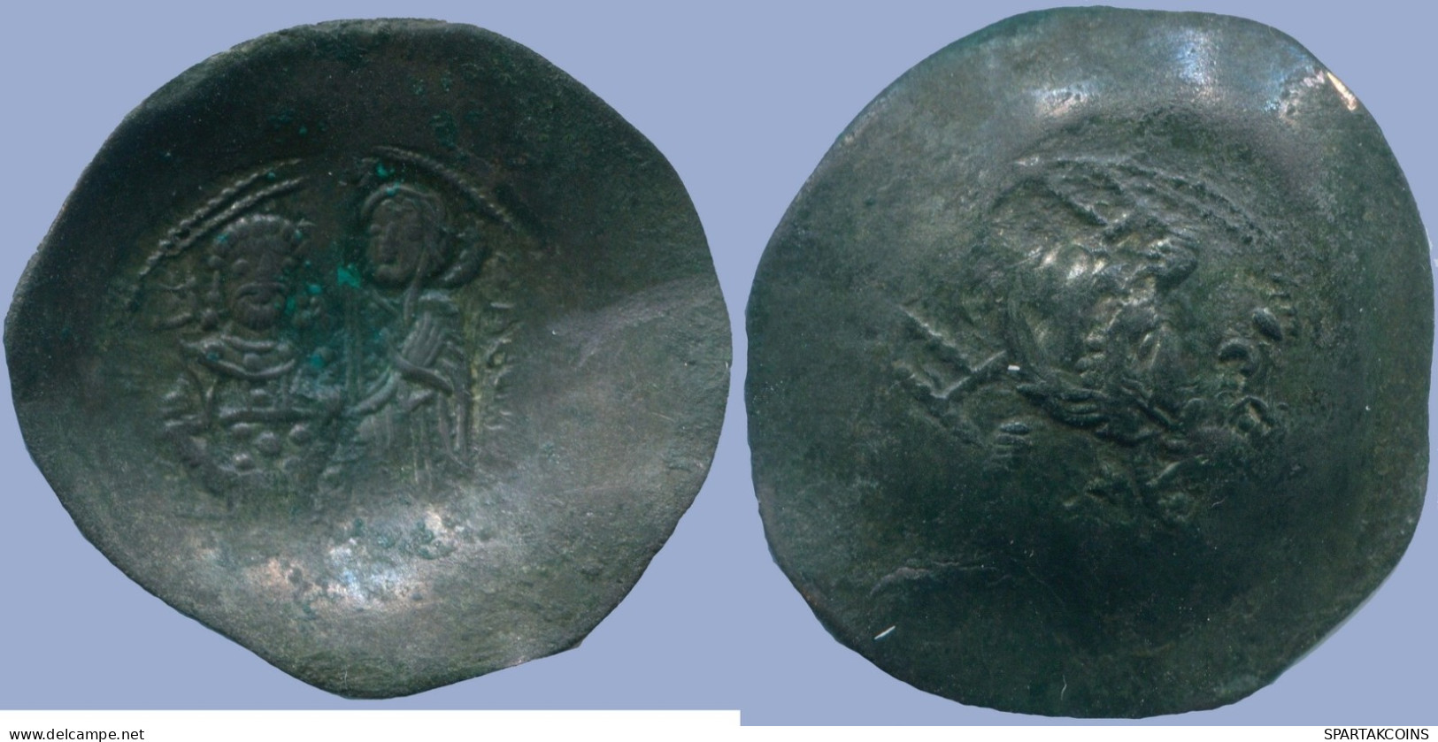 MANUEL L COMNENUS BI ASPRON TRACHY CONSTANTINOPLE 3.51g/30.84mm #ANC13691.16.F.A - Byzantine